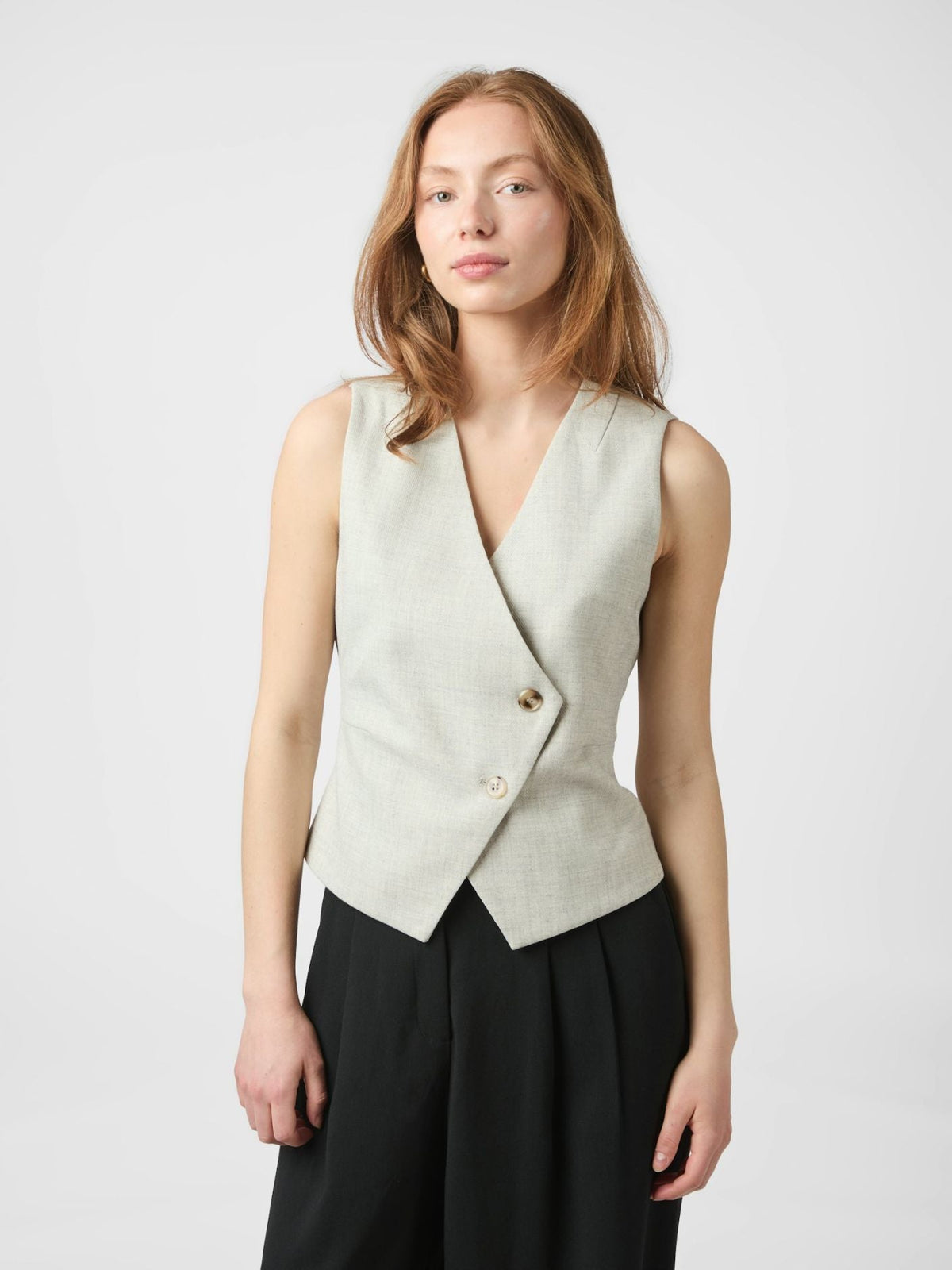 Philippe Melange Waistcoat - Overdeler