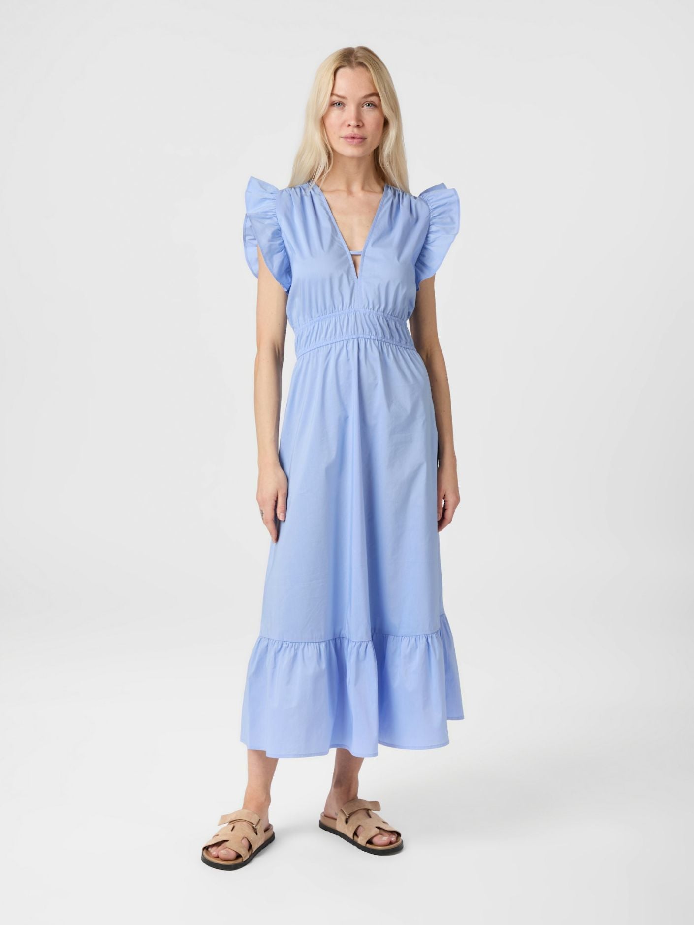 Pollana Poplin Dress - Kjoler