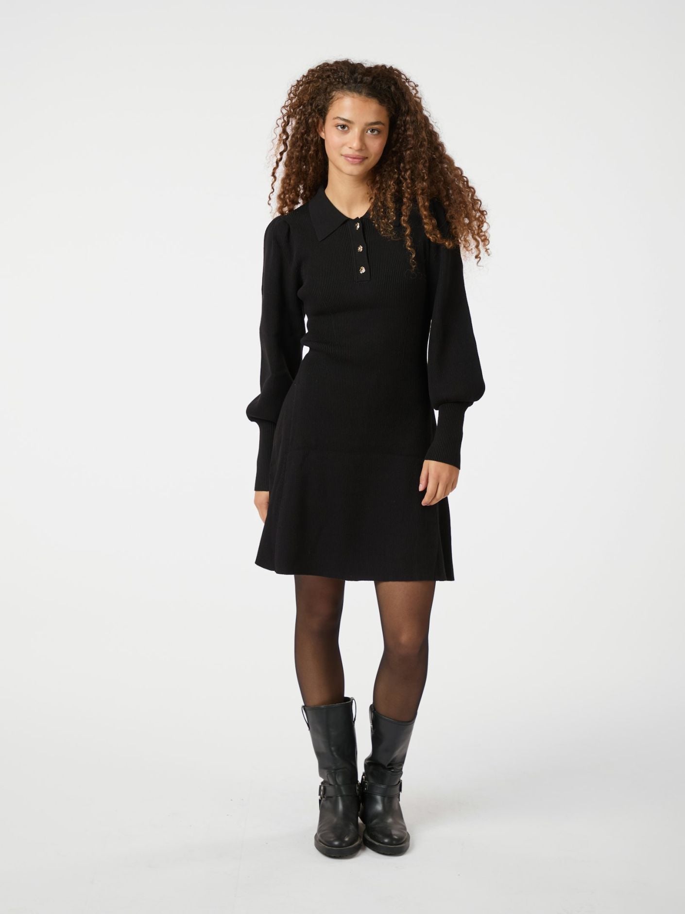 Polli Rib Knit Dress - Kjoler