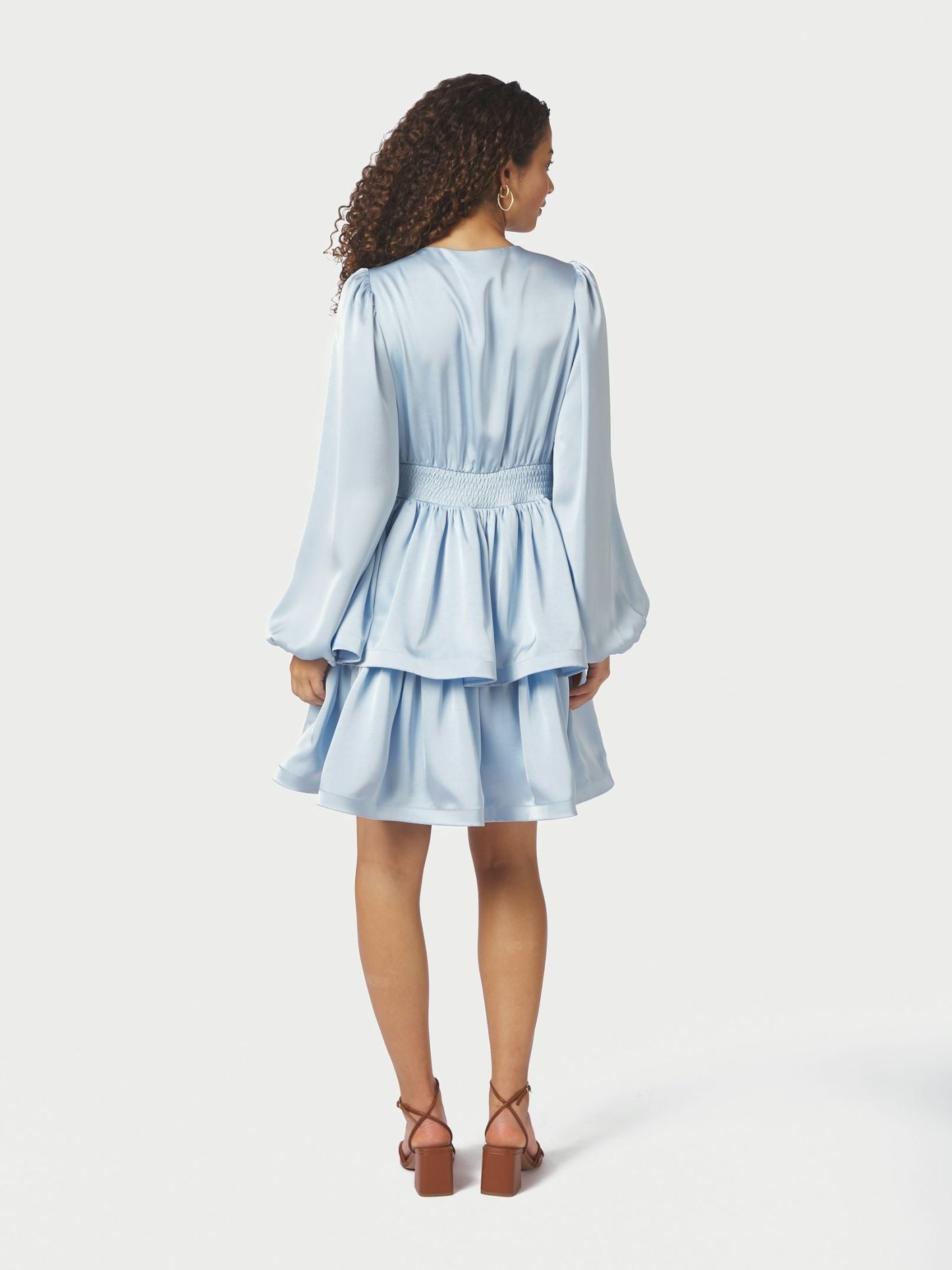 Rivana Heavy Sateen Dress - Kjoler