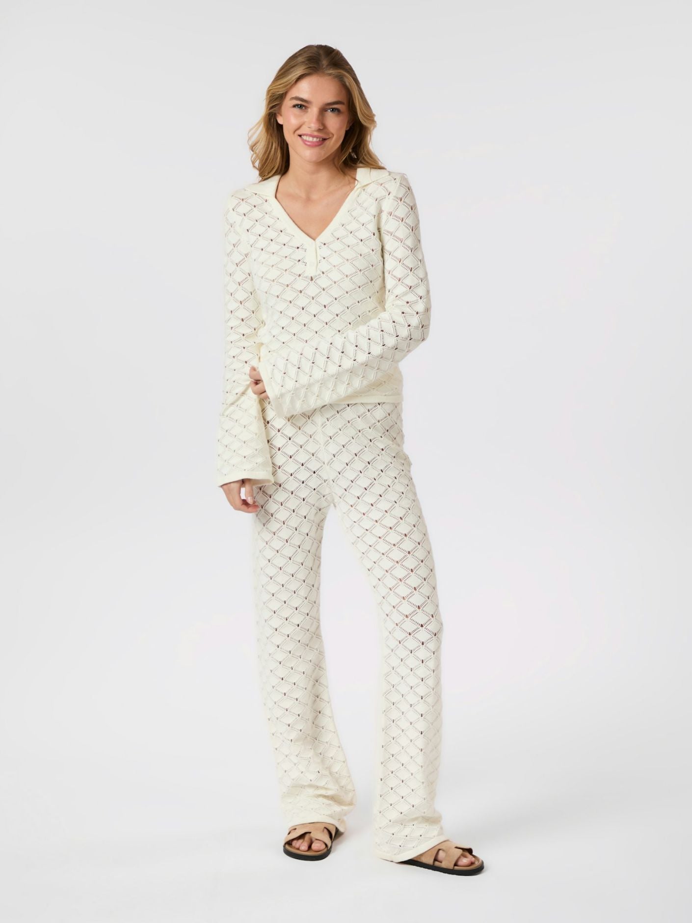 Rizzy Crochet Pants - Bukser