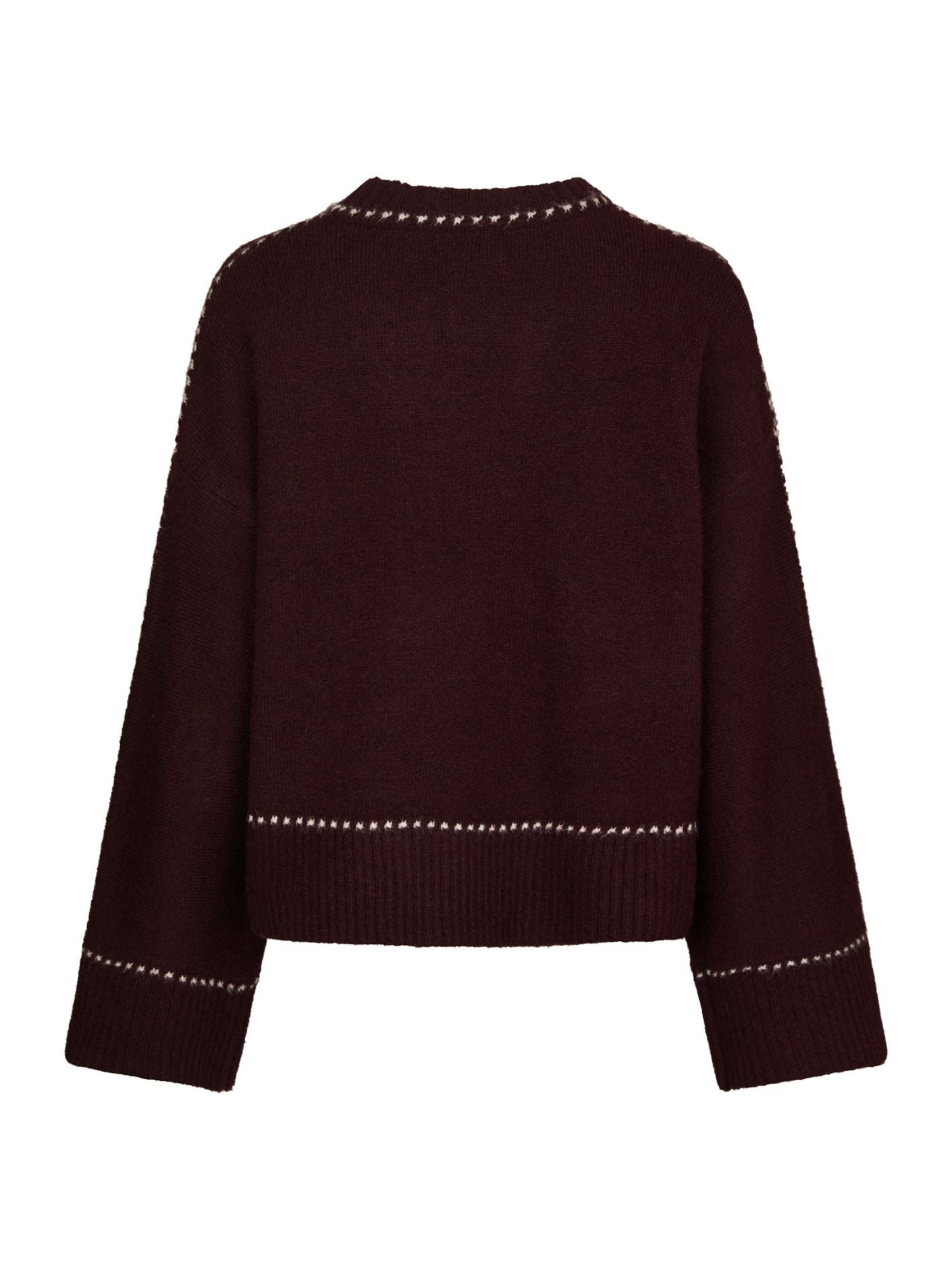Roeme Knit Stitch Blouse - Overdeler
