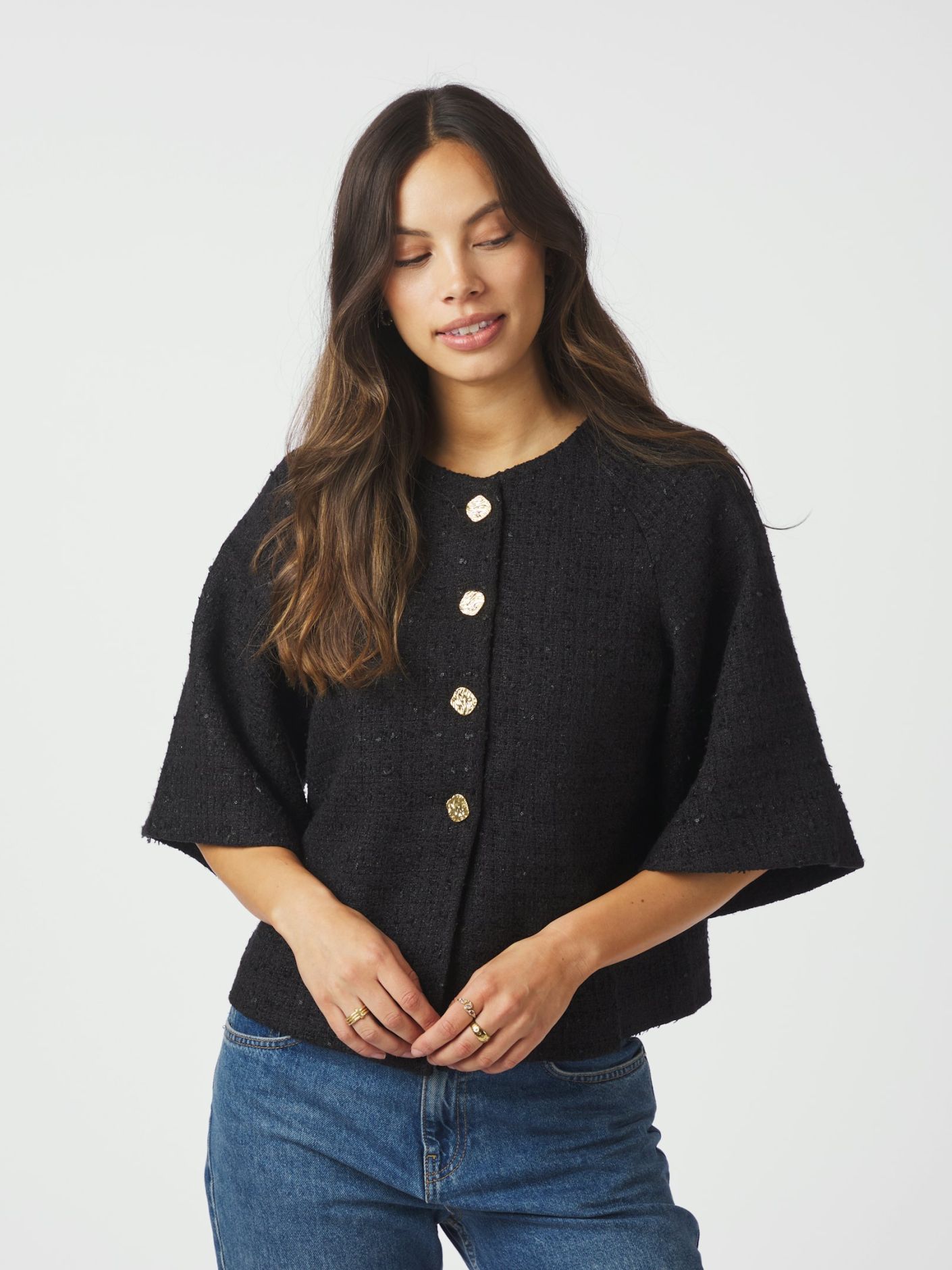 Rosella Boucle Mini Jacket - Jakker