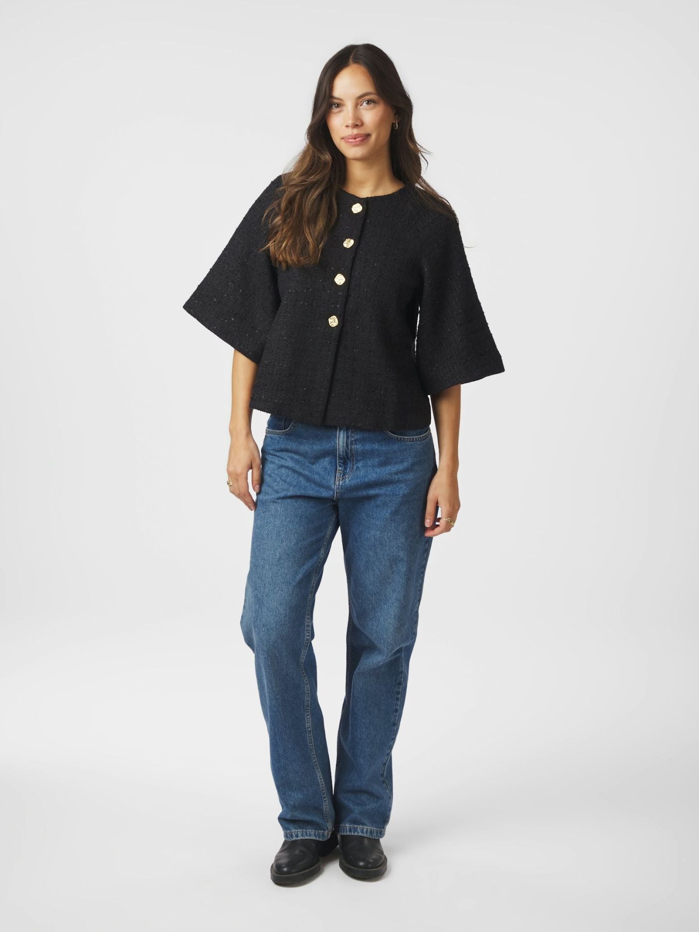 Rosella Boucle Mini Jacket - Jakker