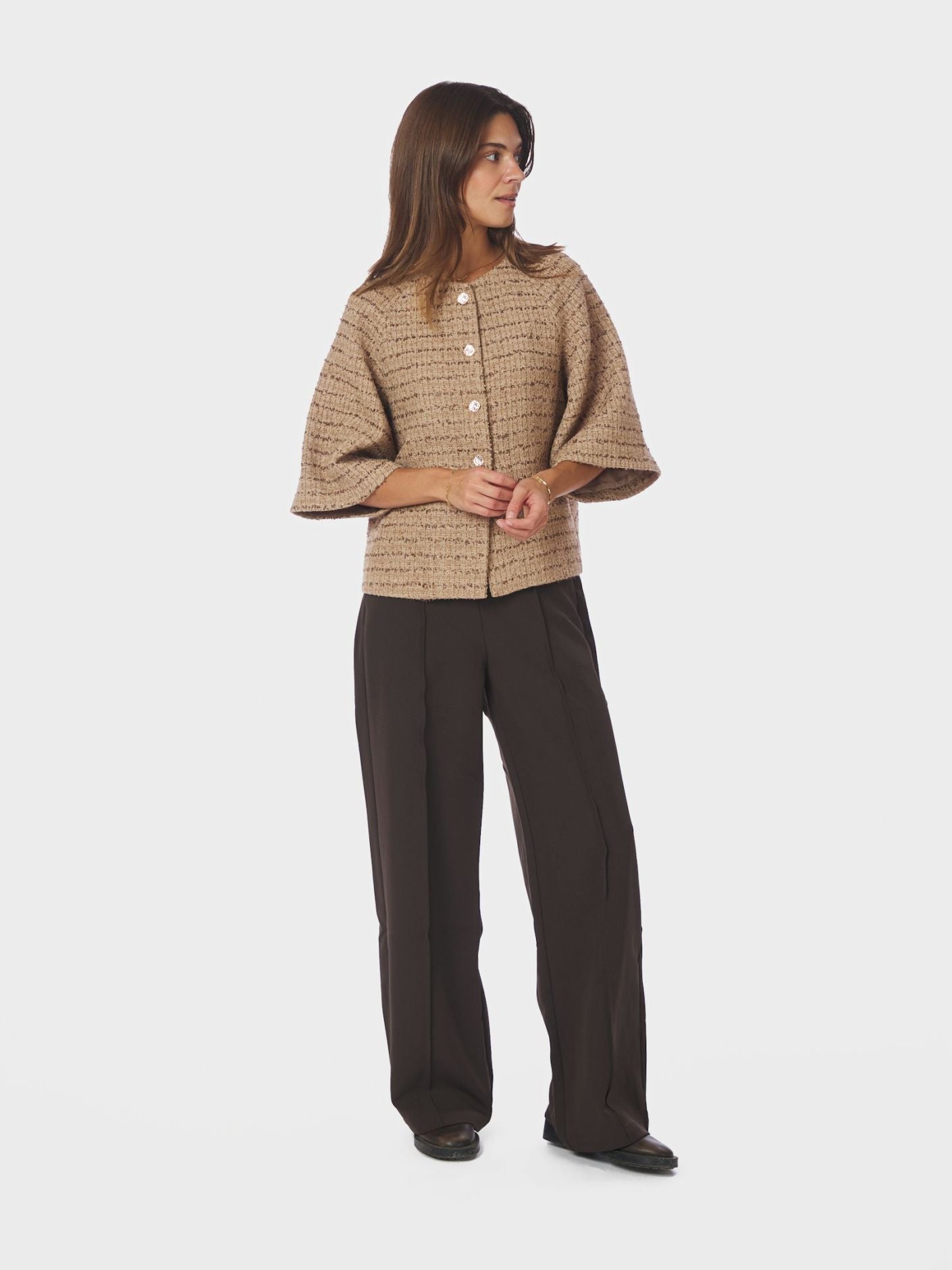 Rosella Boucle Mini Jacket - Overdeler