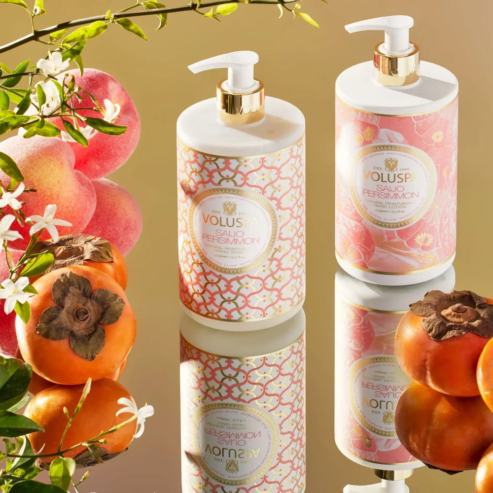 Saijo Persimmon Hand Lotion 450ml - Tilbehør