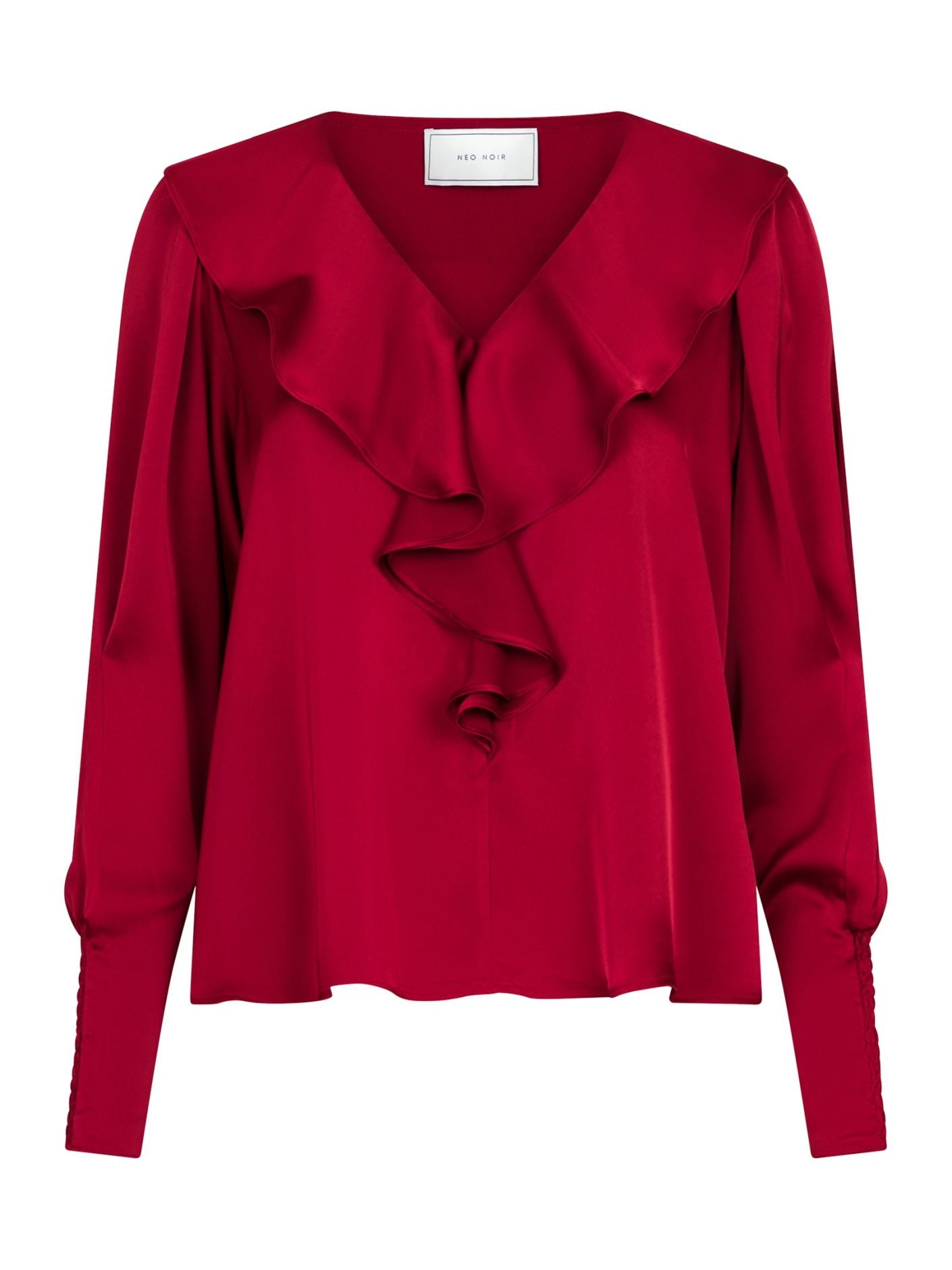 Sandie Sateen Blouse - Overdeler