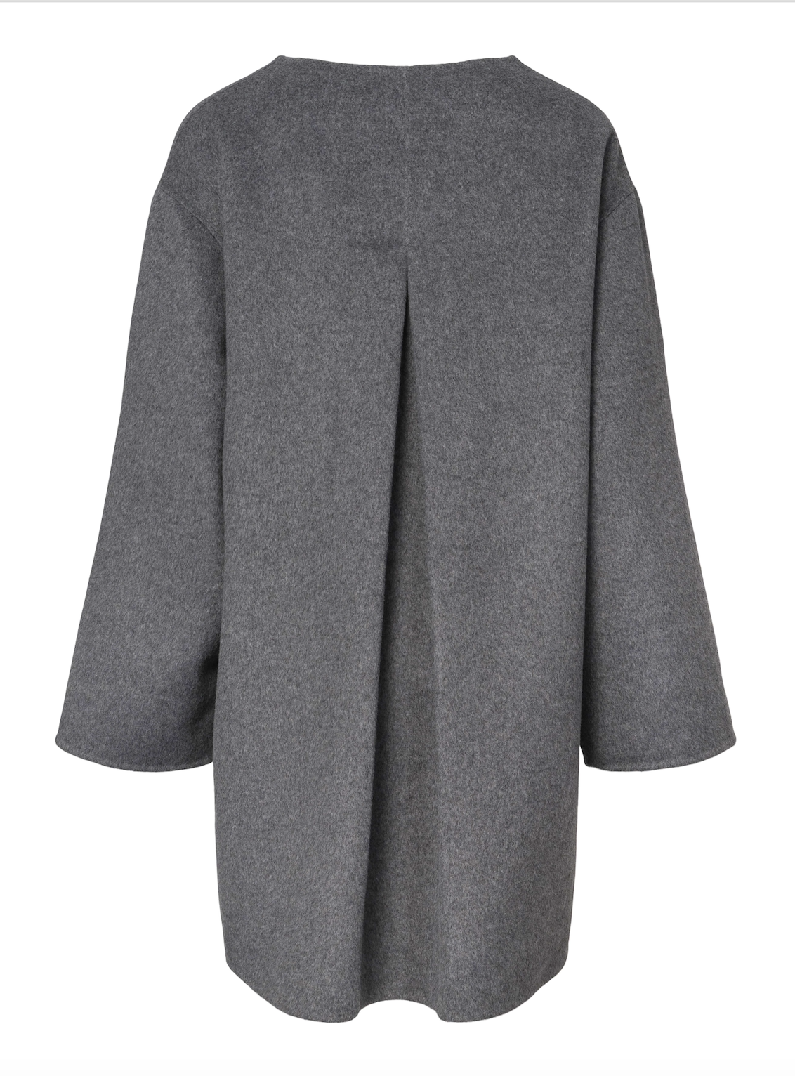 Sandy Wool Coat With Scarf Jakker