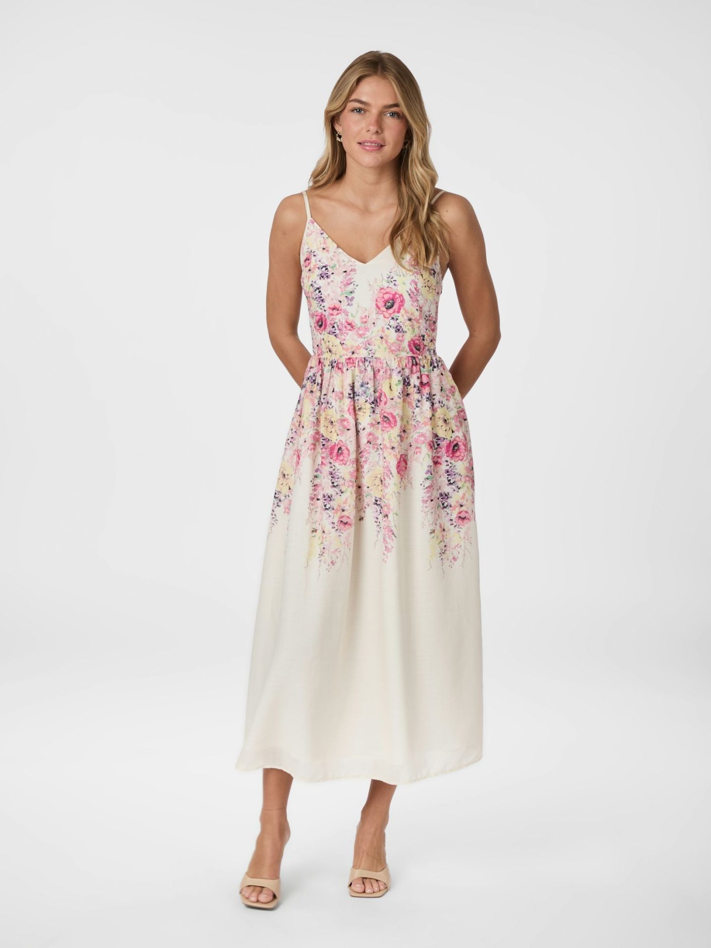 Sanni Flower Print Dress - Kjoler