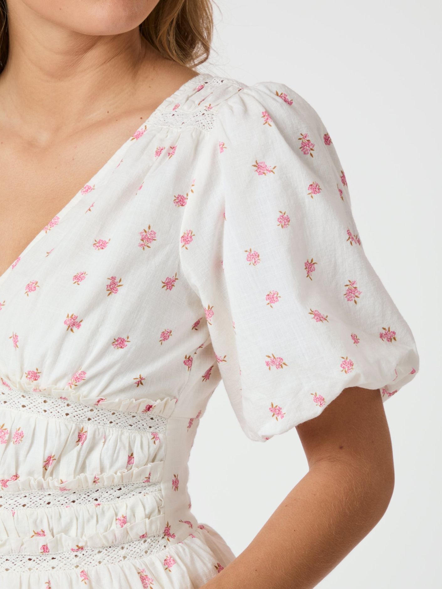Sapura Fleurie Blouse - Overdeler
