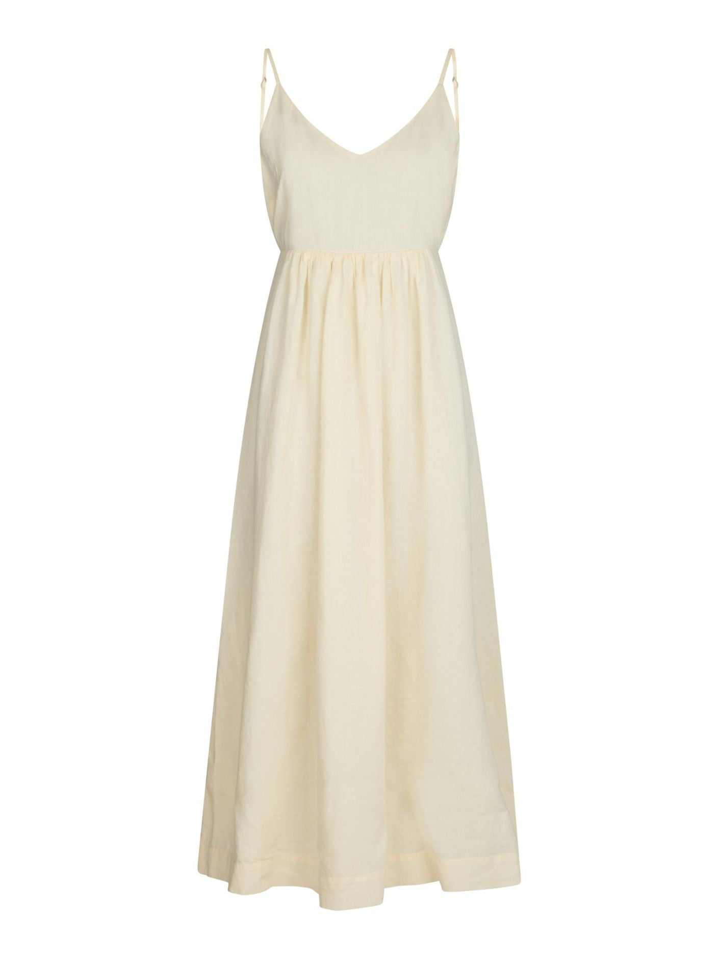 Savani Long Linen Dress Kjoler