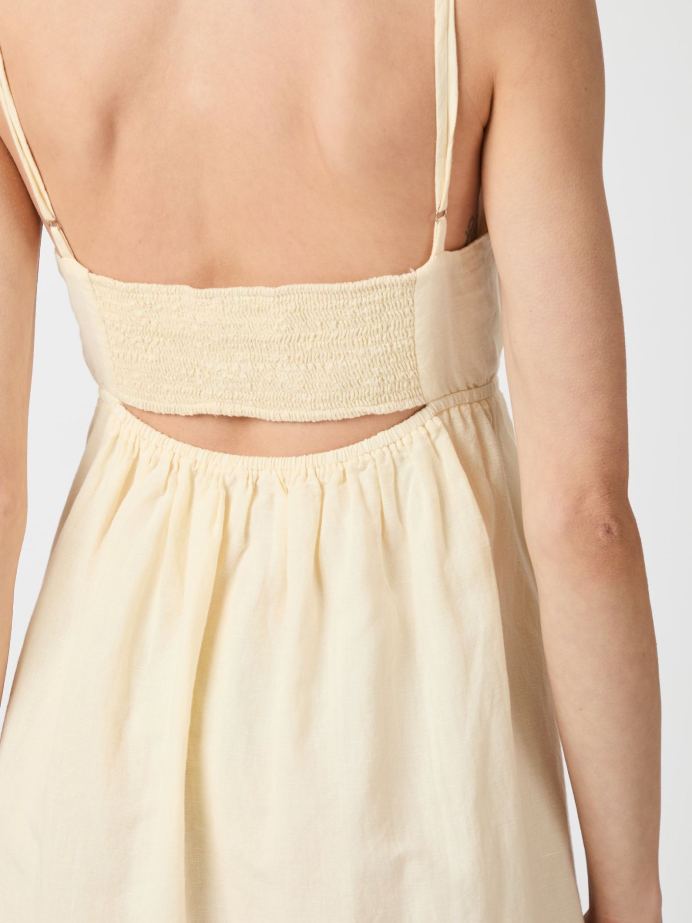 Savani Long Linen Dress Kjoler