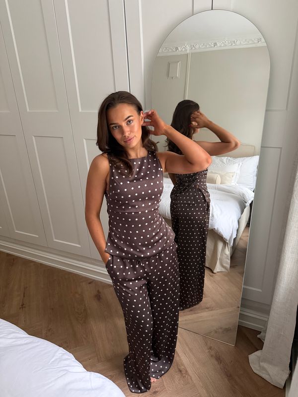 Sebba Big Dot Pants - Bukser
