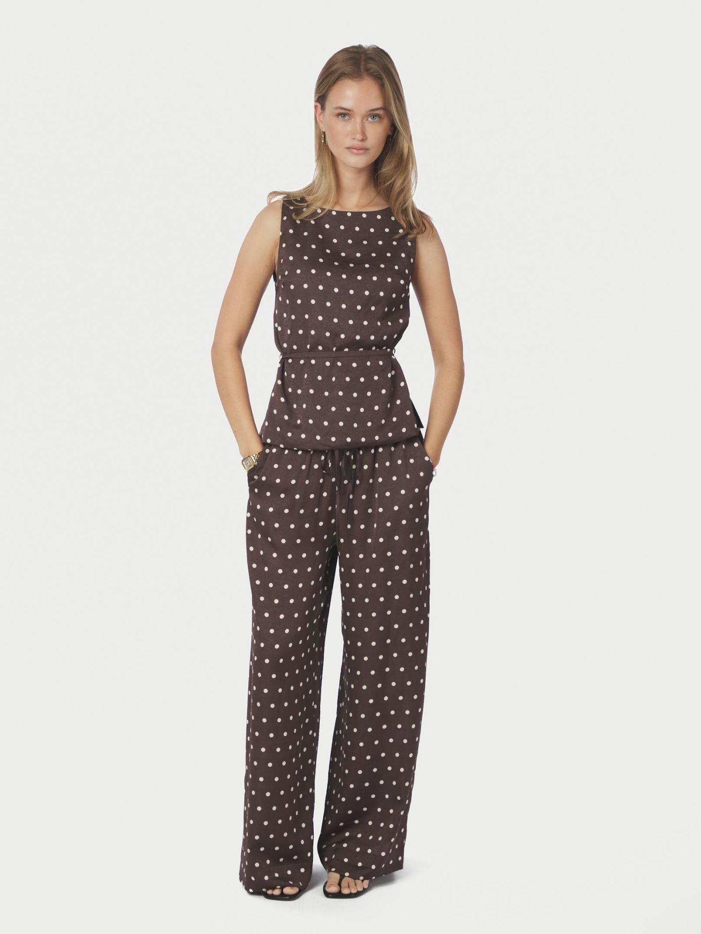Sebba Big Dot Pants - Bukser