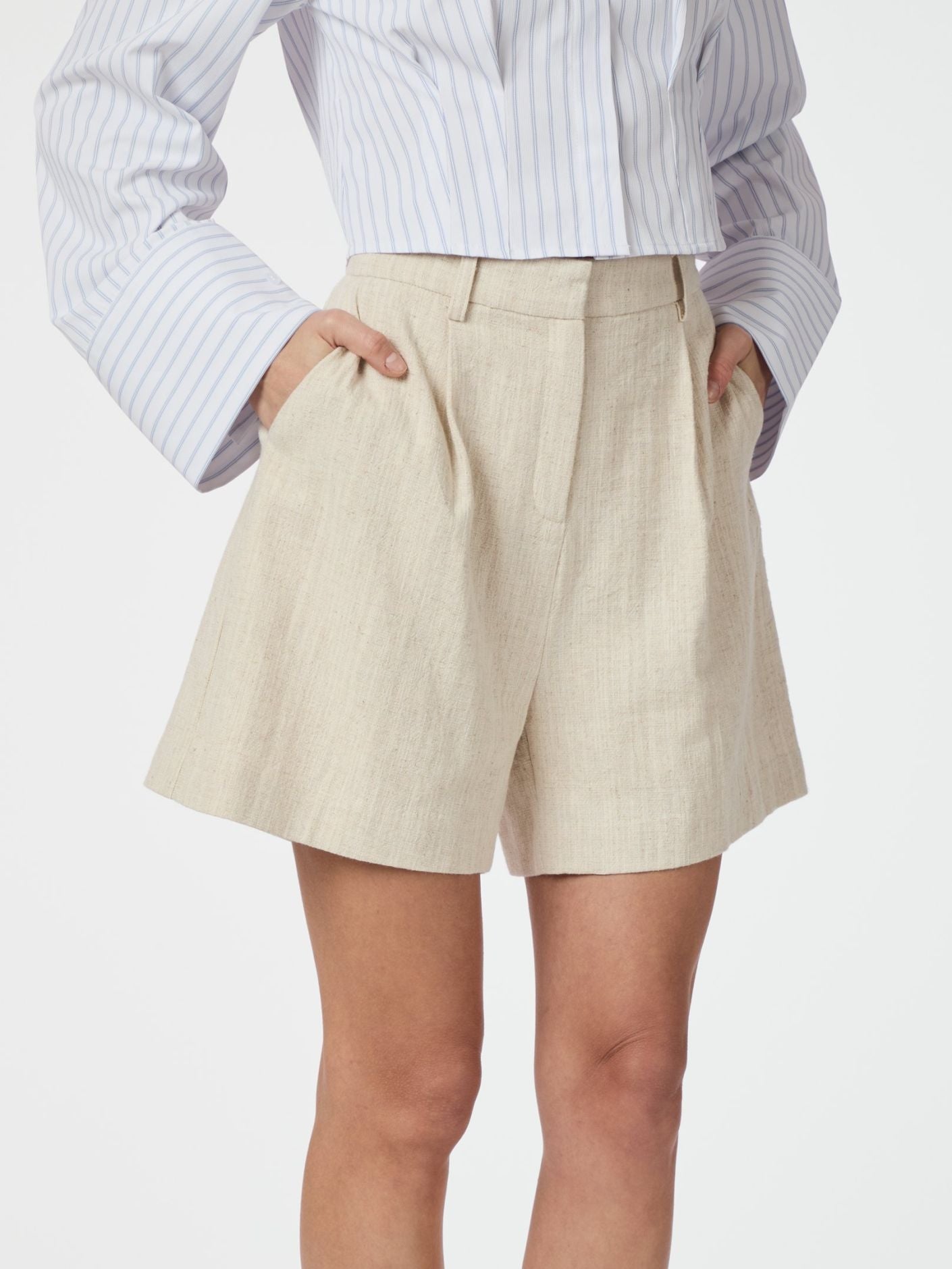 Sega Ramie Shorts - Shorts