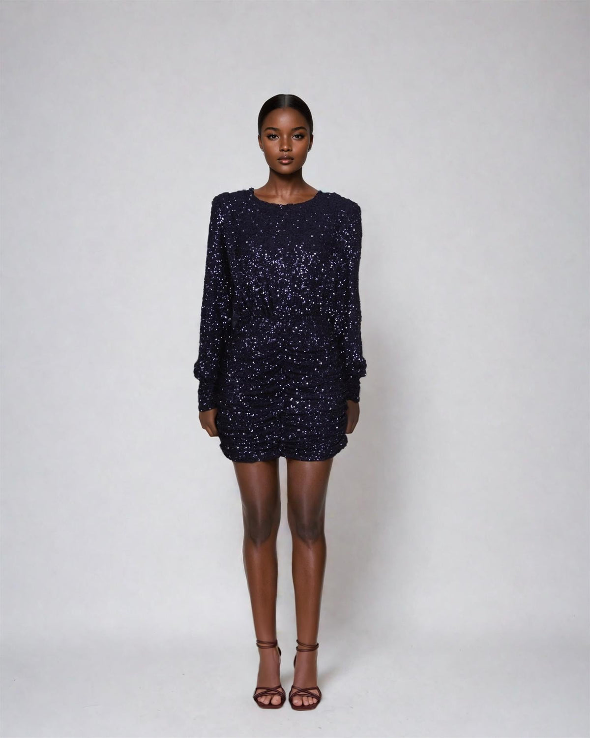 Serina Sequin Mini Gown Dress - Kjoler