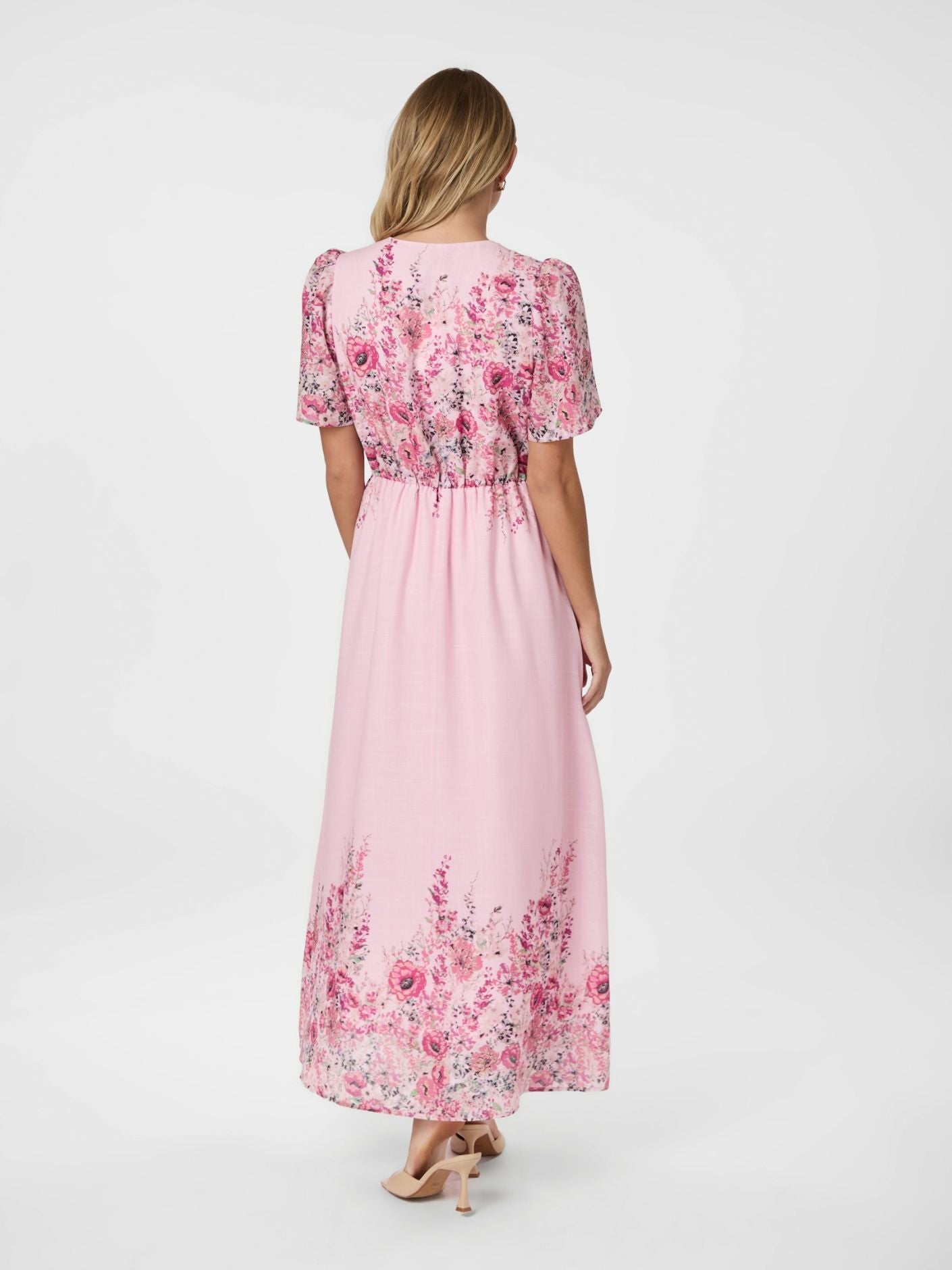Serna Flower Print Dress Kjoler