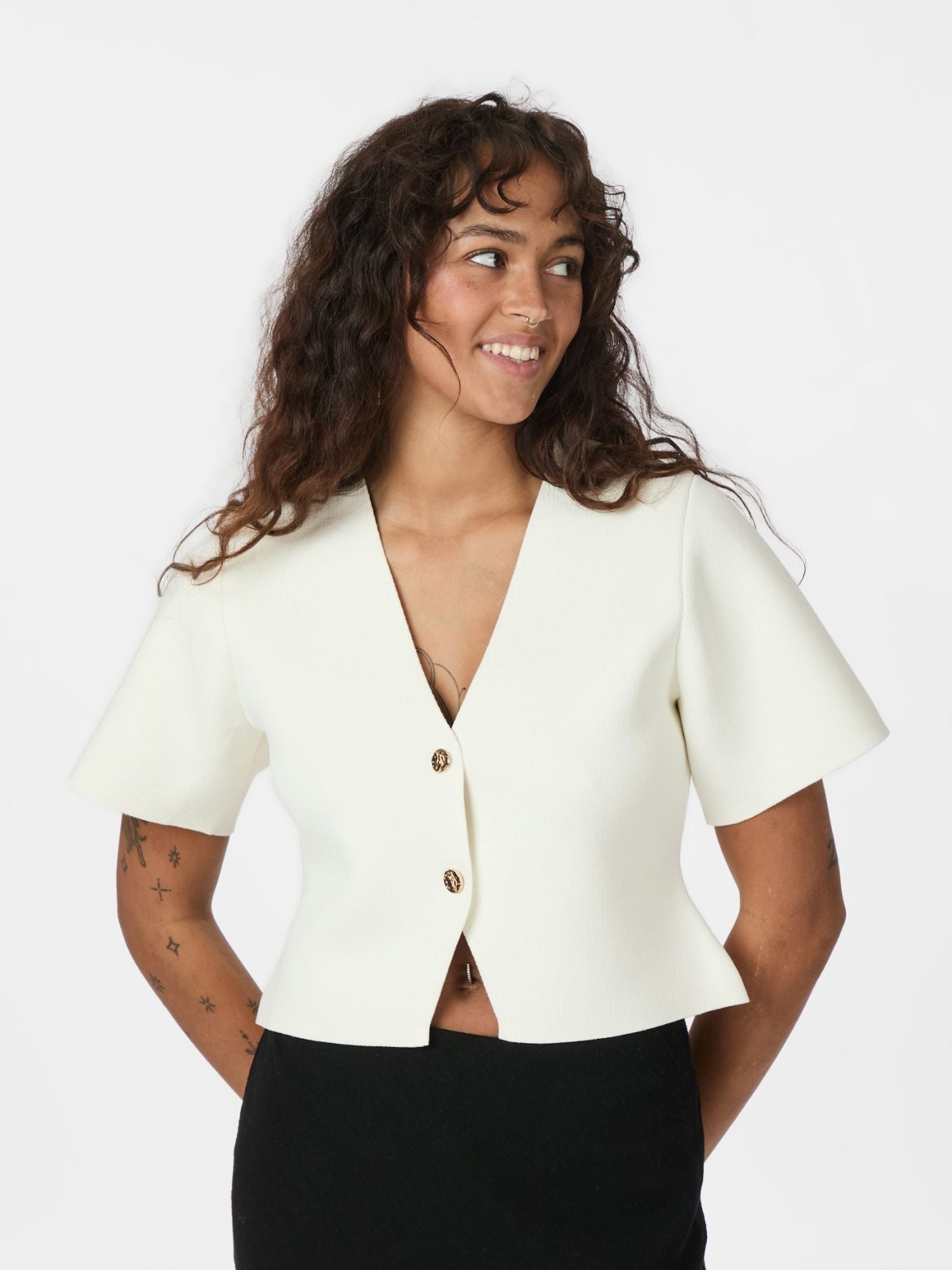 Setta Knit Blouse Overdeler