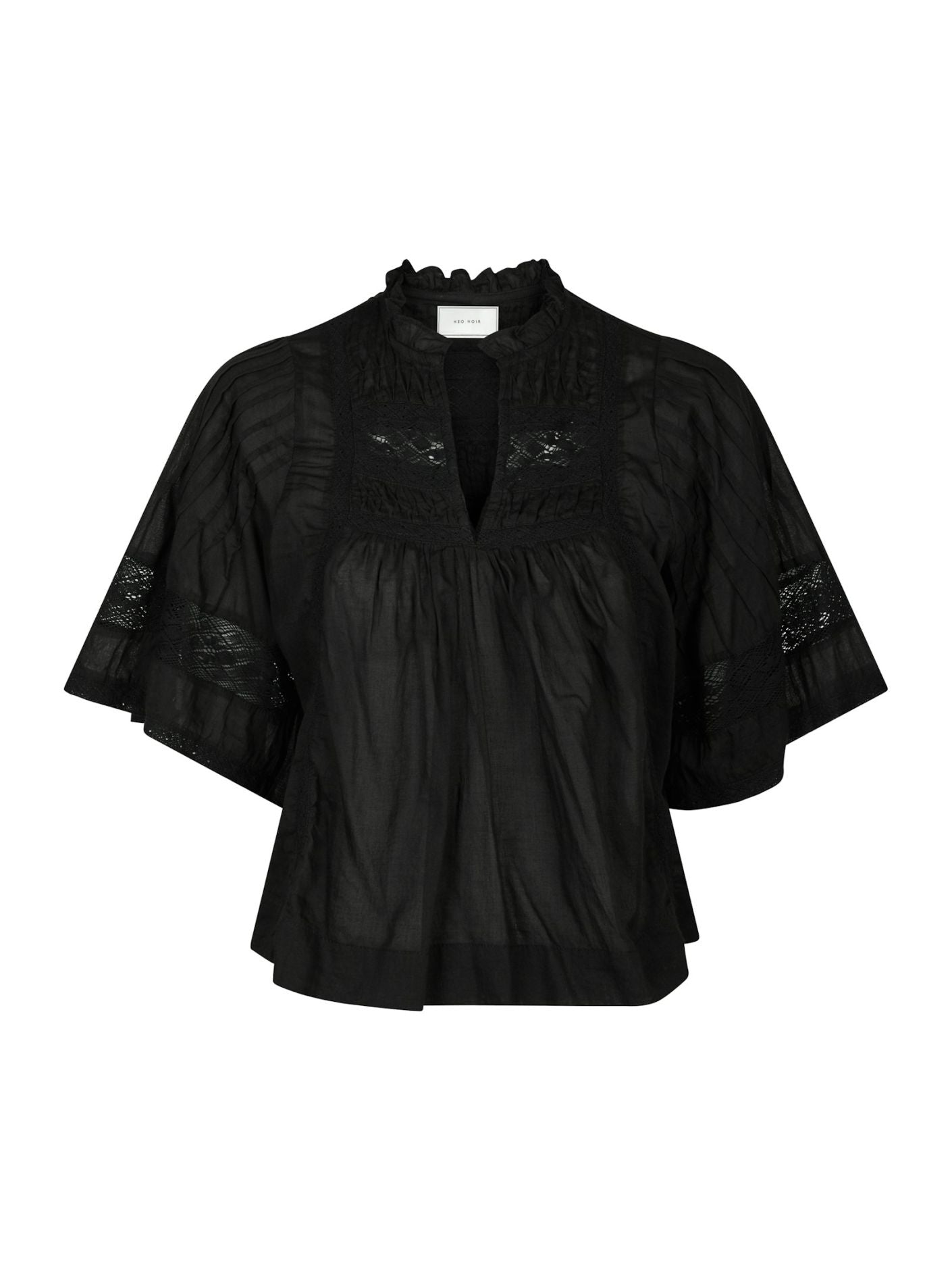 Siama S Voile Blouse - Overdeler