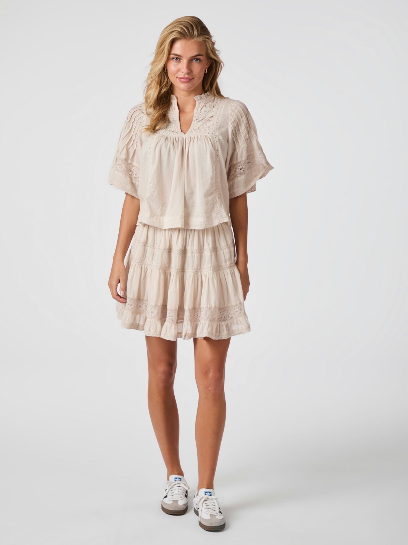 Siama S Voile Blouse - Overdeler
