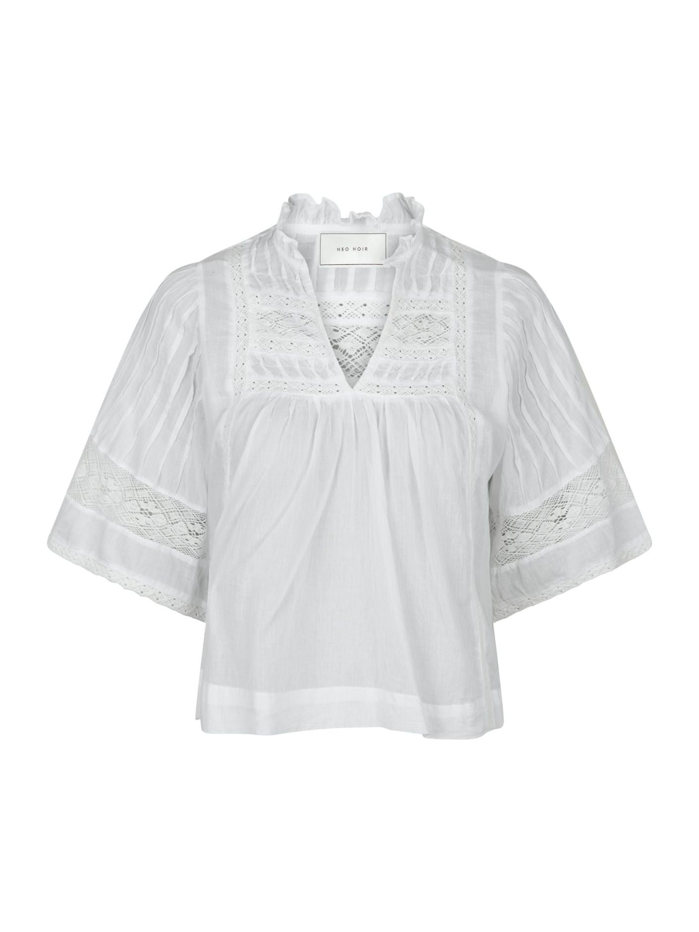 Siama S Voile Blouse - Overdeler