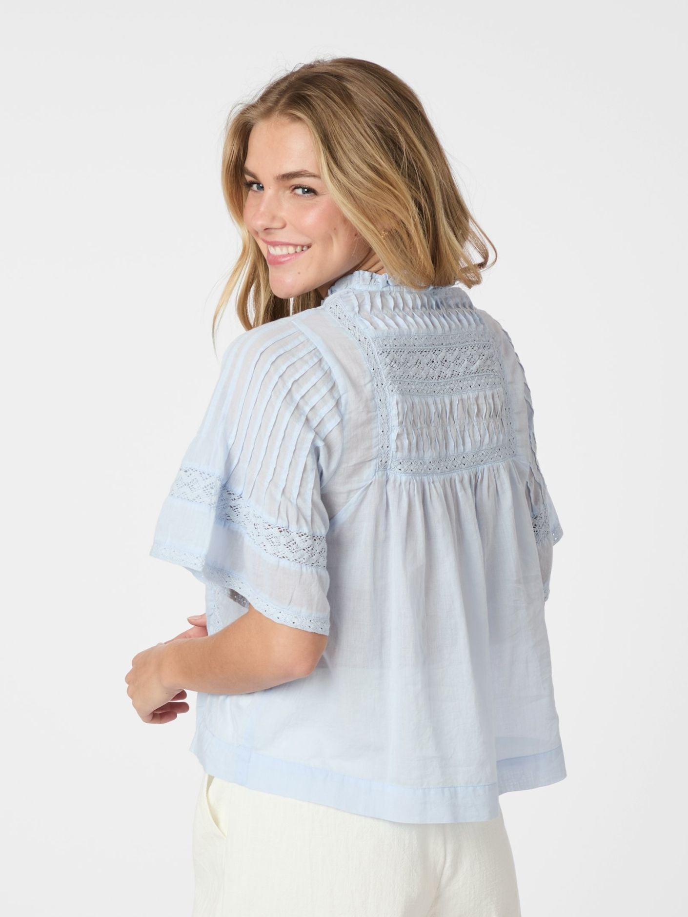 Siama S Voile Blouse - Overdeler