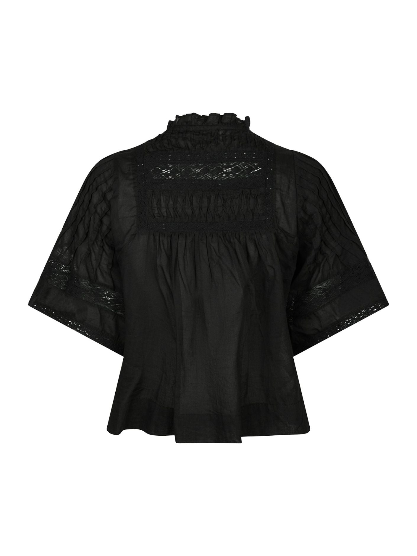 Siama S Voile Blouse - Overdeler