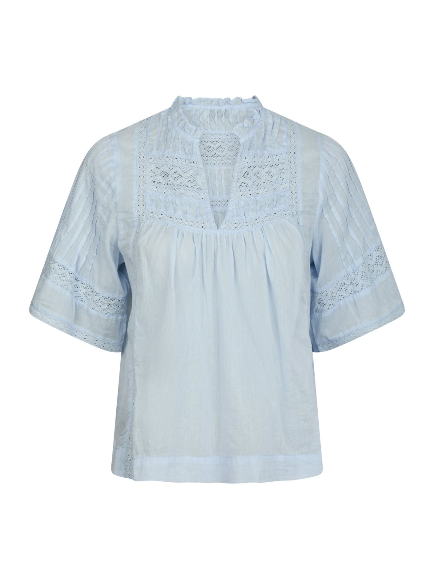 Siama S Voile Blouse - Overdeler
