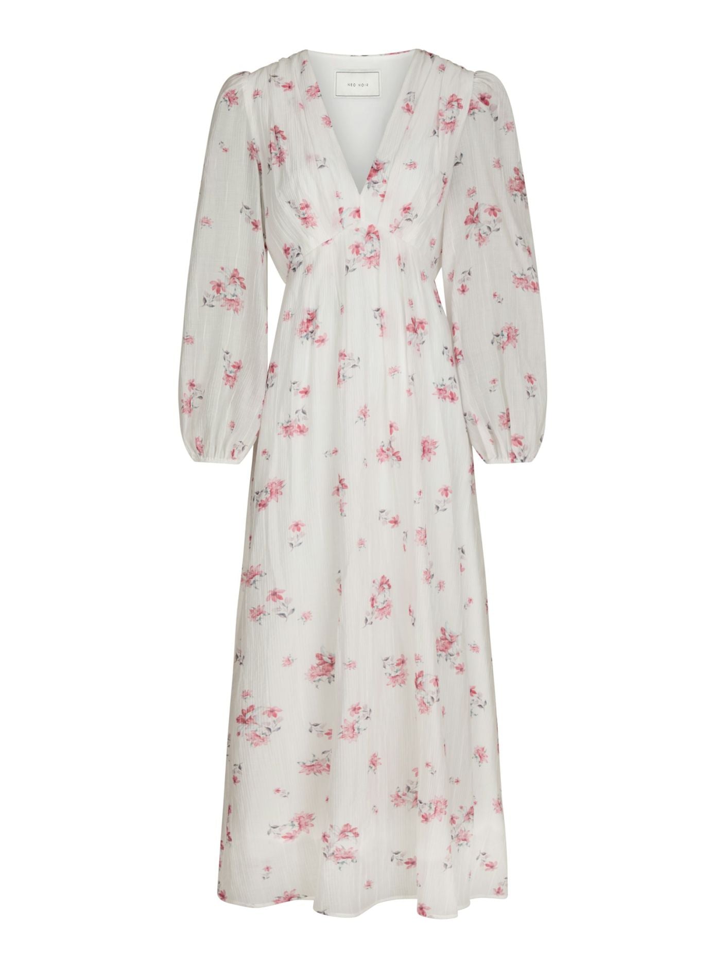 Silfi Flower Print Dress Pink - Kjoler