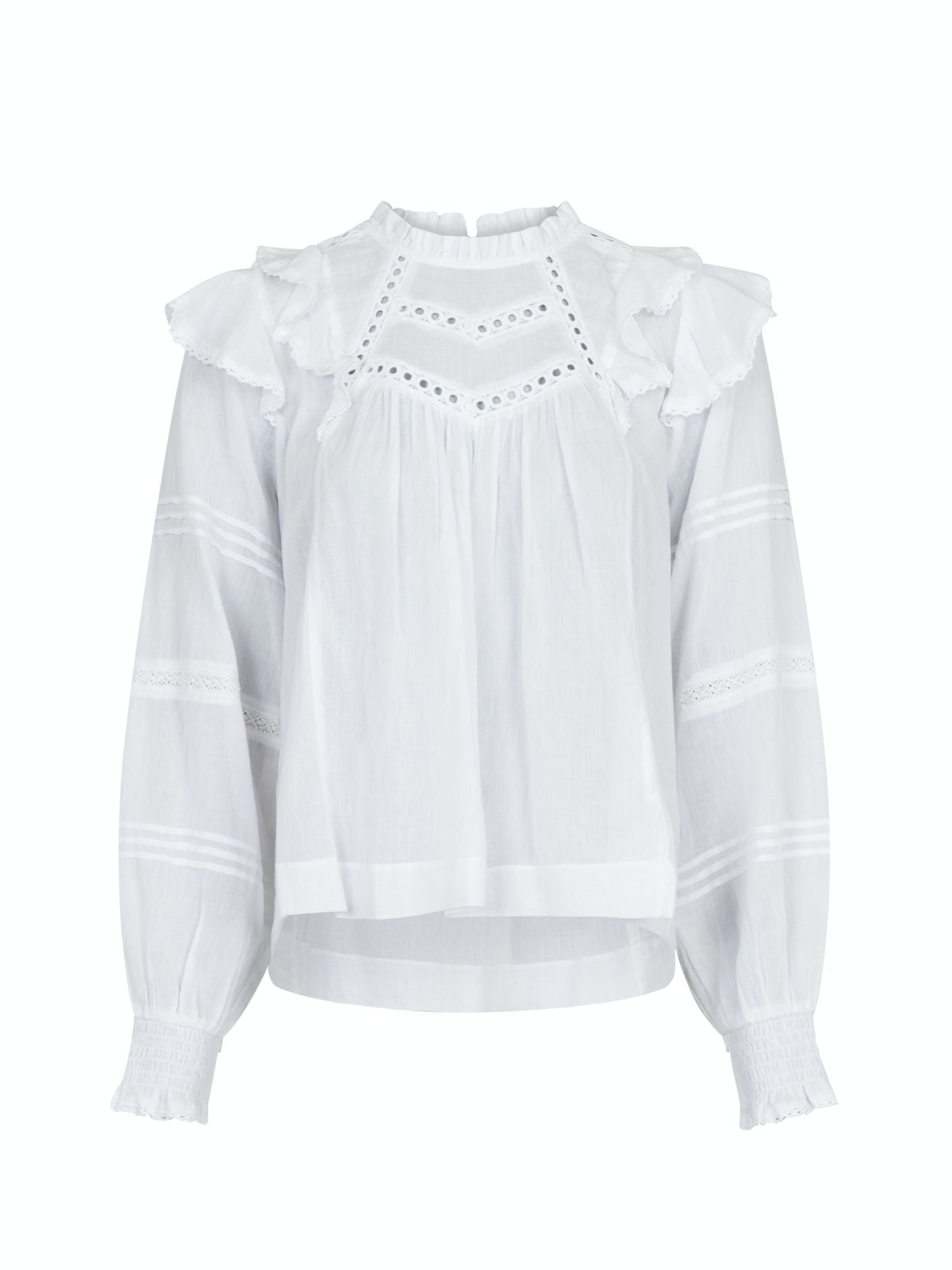 Simkie S Voile Blouse - Overdeler