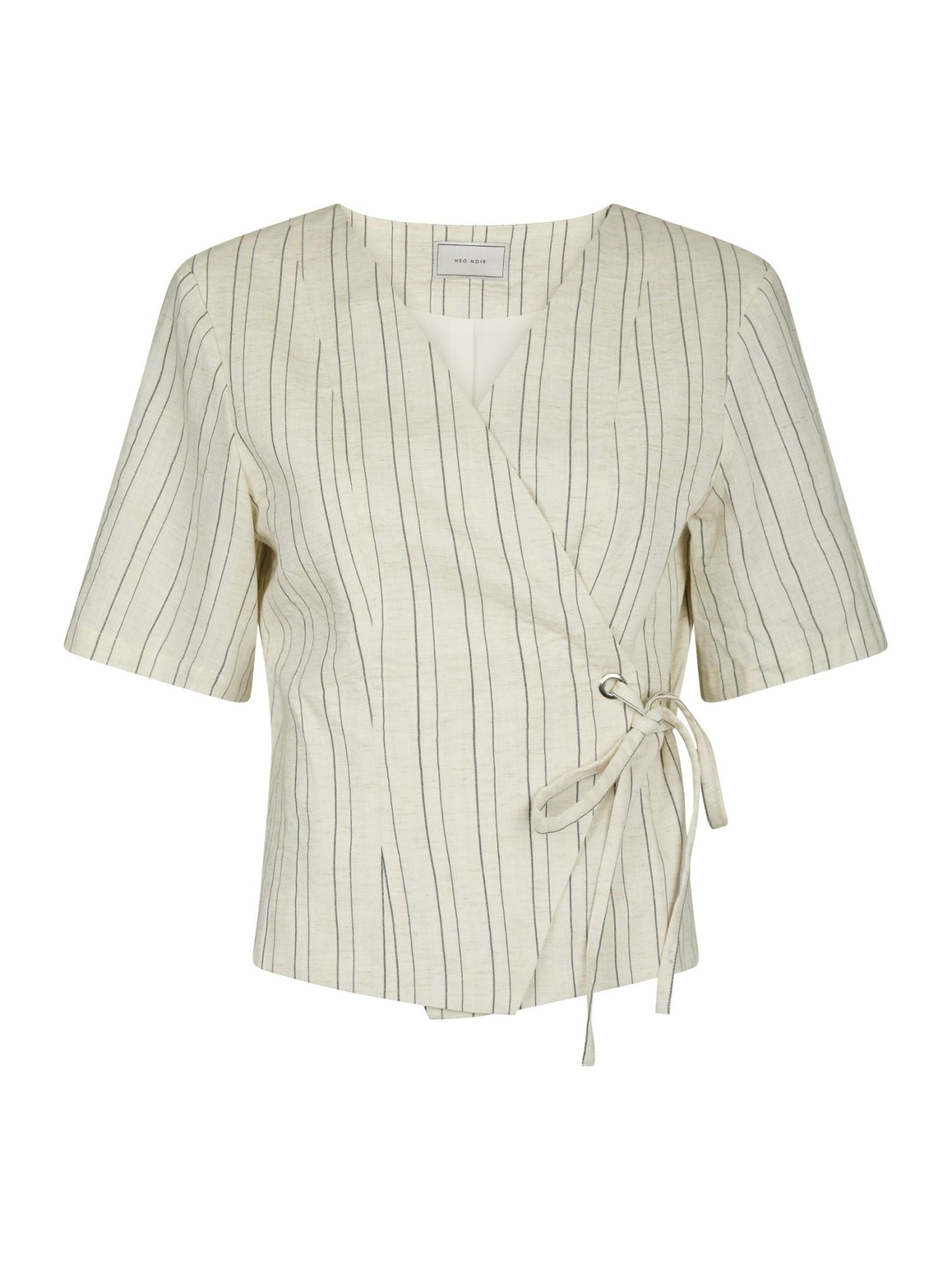 Simmo Stripe Eyelet Blouse - Overdeler