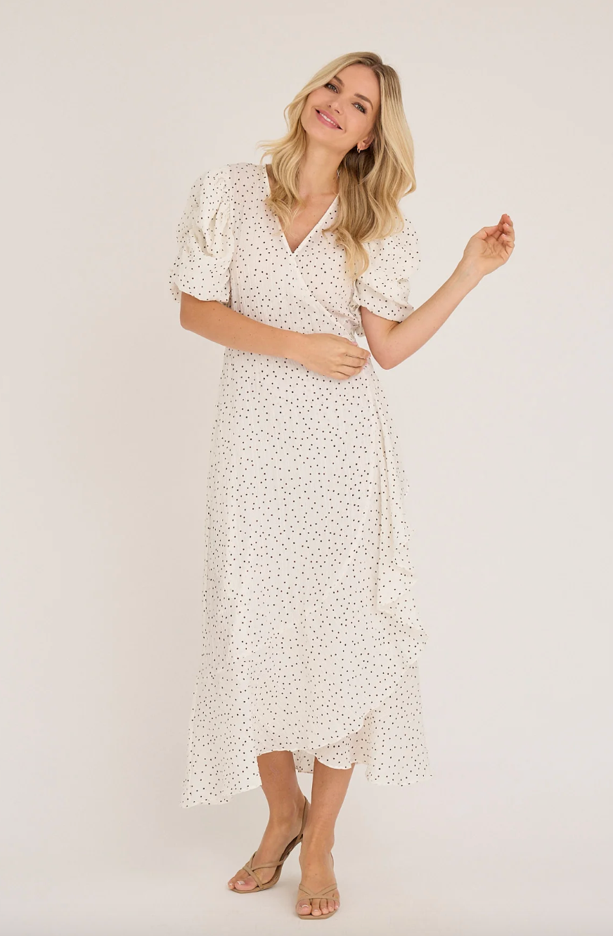 Sinda Dot Dress - Kjoler