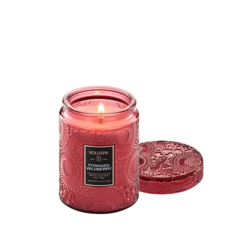 Small Jar Candle 156g - Foraged Wildberry - Tilbehør
