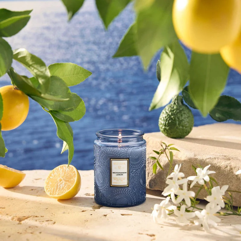 Small Jar Candle 156g - Mediterranean Lemon - Tilbehør