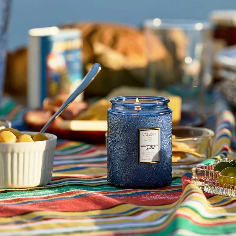 Small Jar Candle 156g - Mediterranean Lemon - Tilbehør