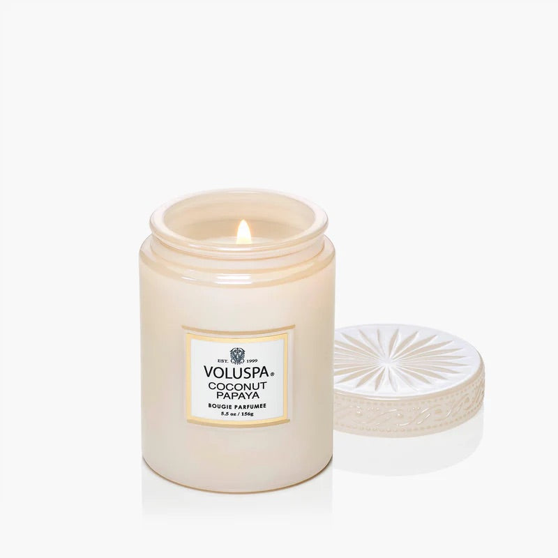 Small Jar Candle 156g - Papaya Coconut - Tilbehør