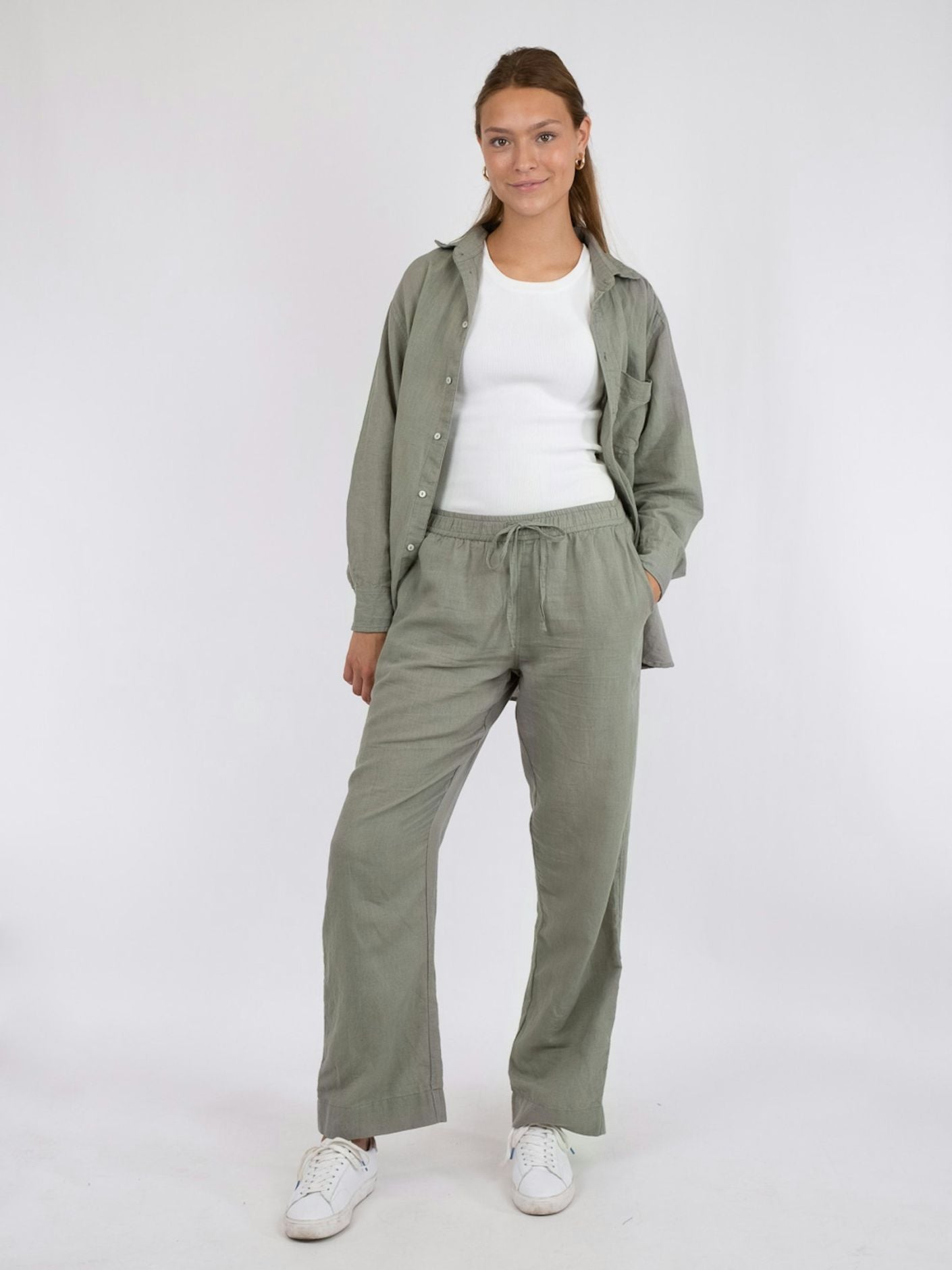 Sonar Linen Pants - 34 - Bukser