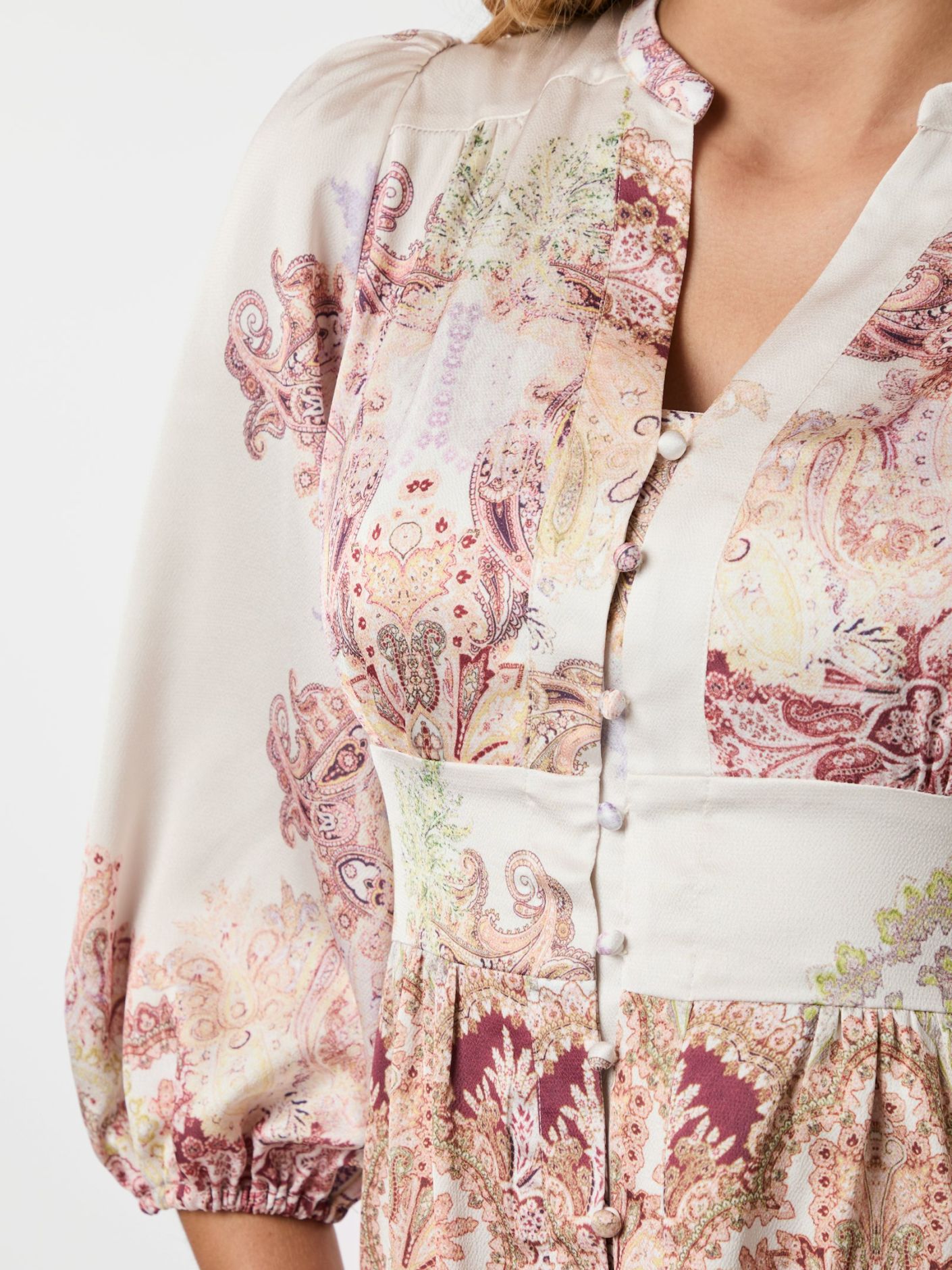 Stellar Artist Paisley Dress - Kjoler