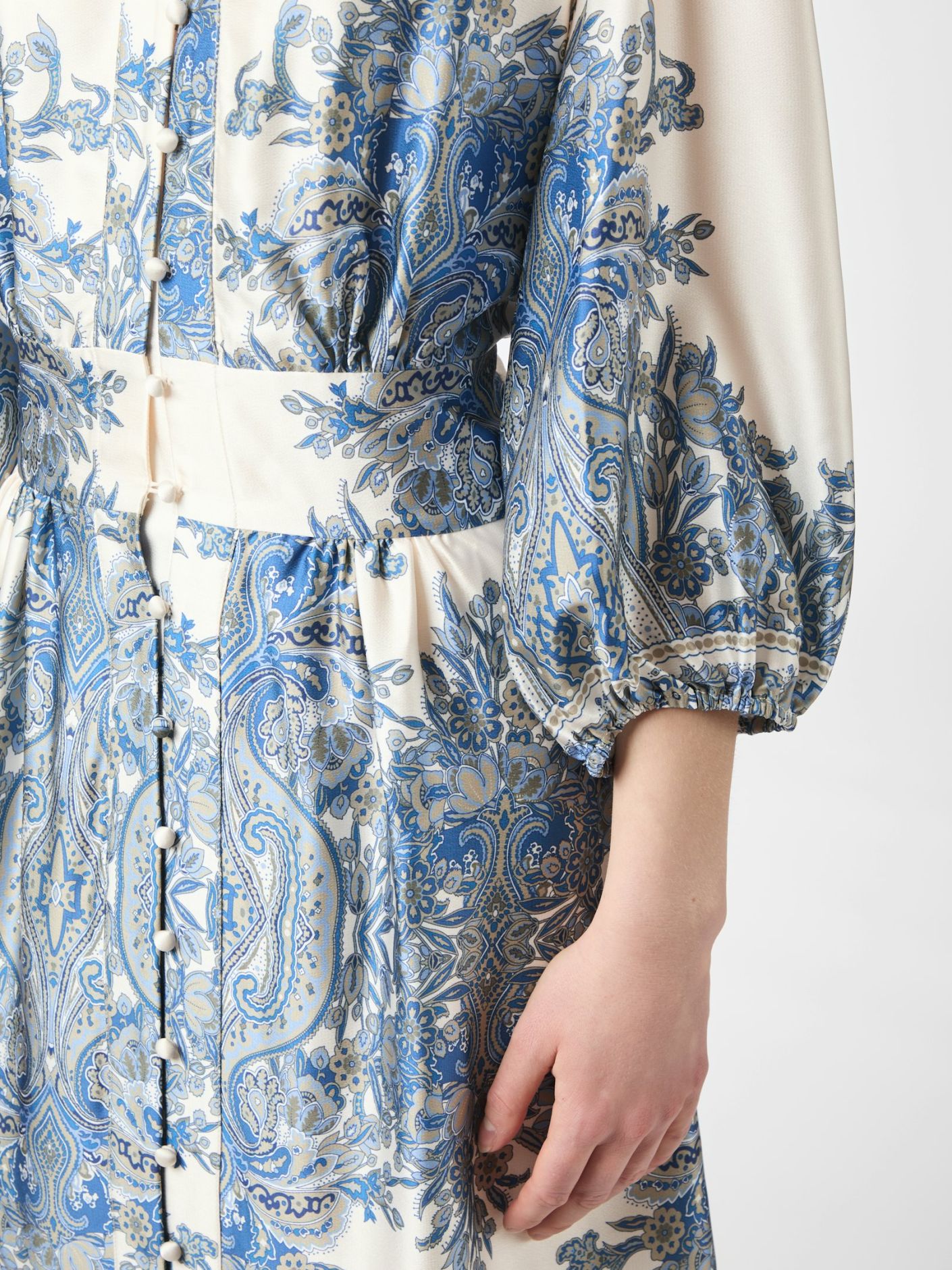 Stellar Paisley Border Dress - Kjoler