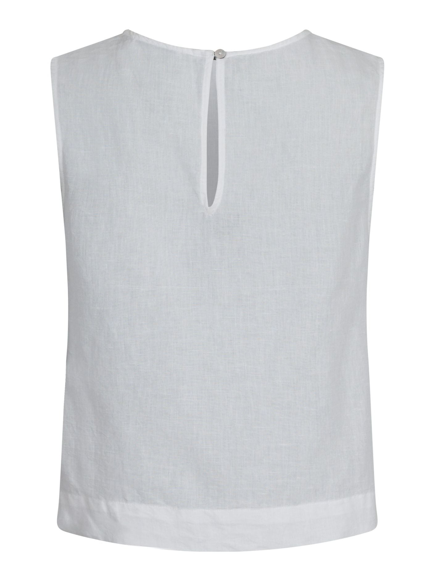 Svetlana Linen Top Overdeler