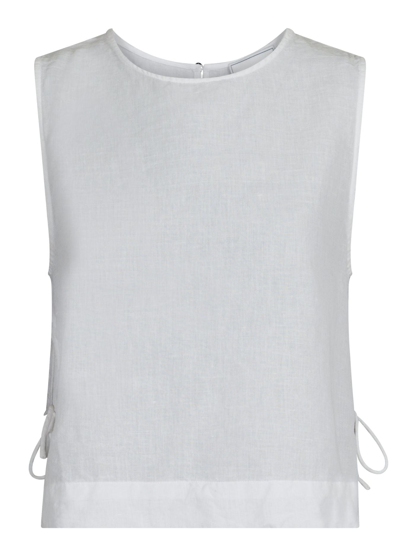 Svetlana Linen Top Overdeler