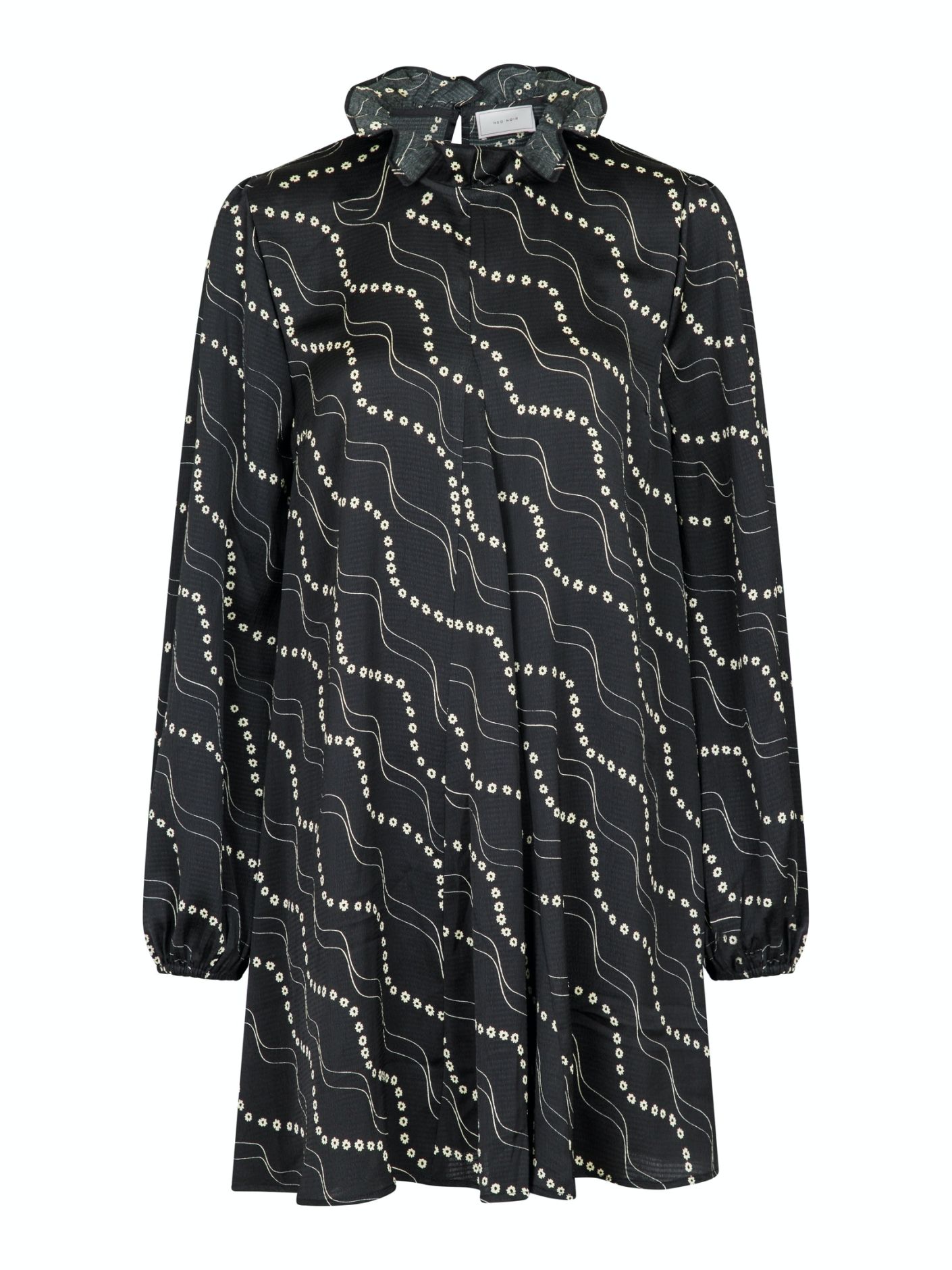 Taiga Flower Stripe Dress - Kjoler