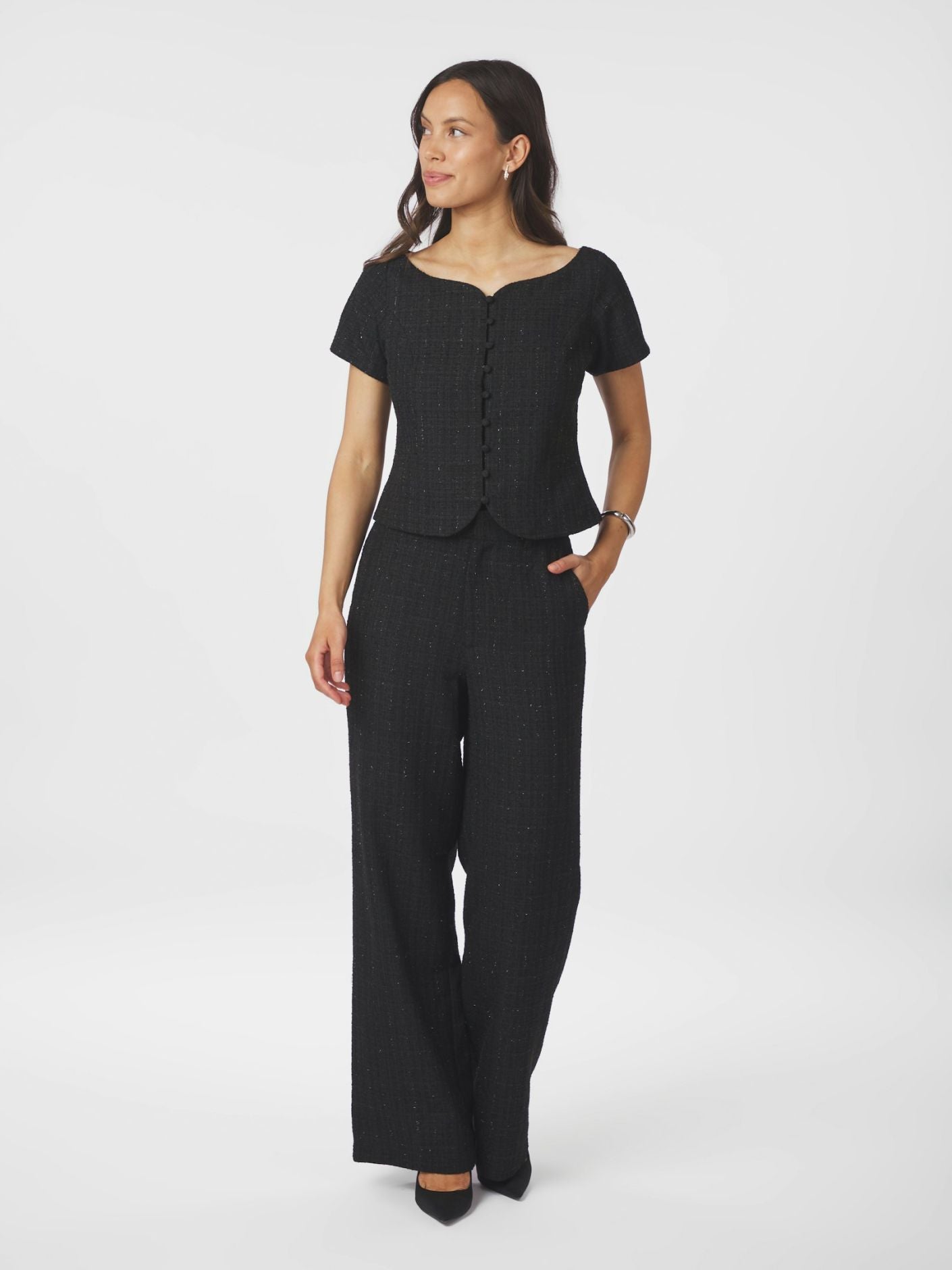 Tango Boucle Top - Overdeler