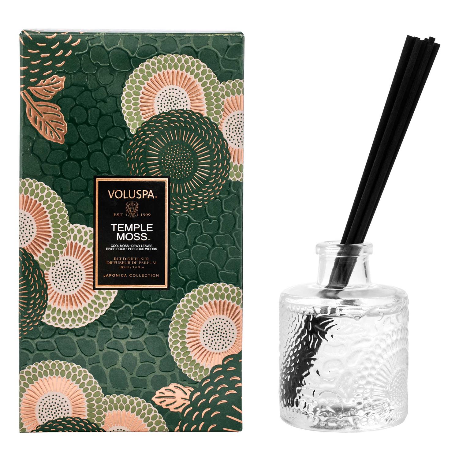 Temple Moss Reed Diffuser 100ml - Tilbehør