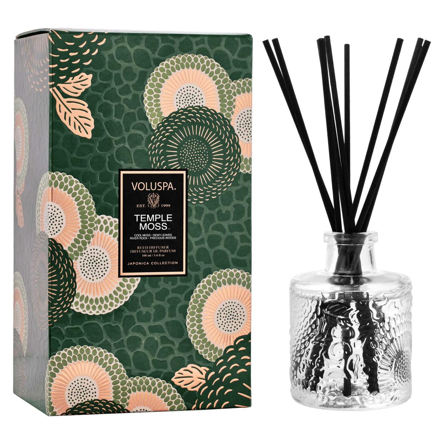 Temple Moss Reed Diffuser 100ml - Tilbehør