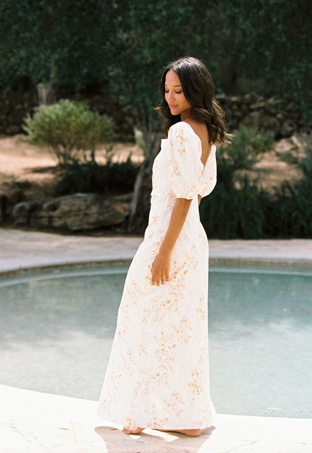 Tia Lune Midi Dress Kjoler