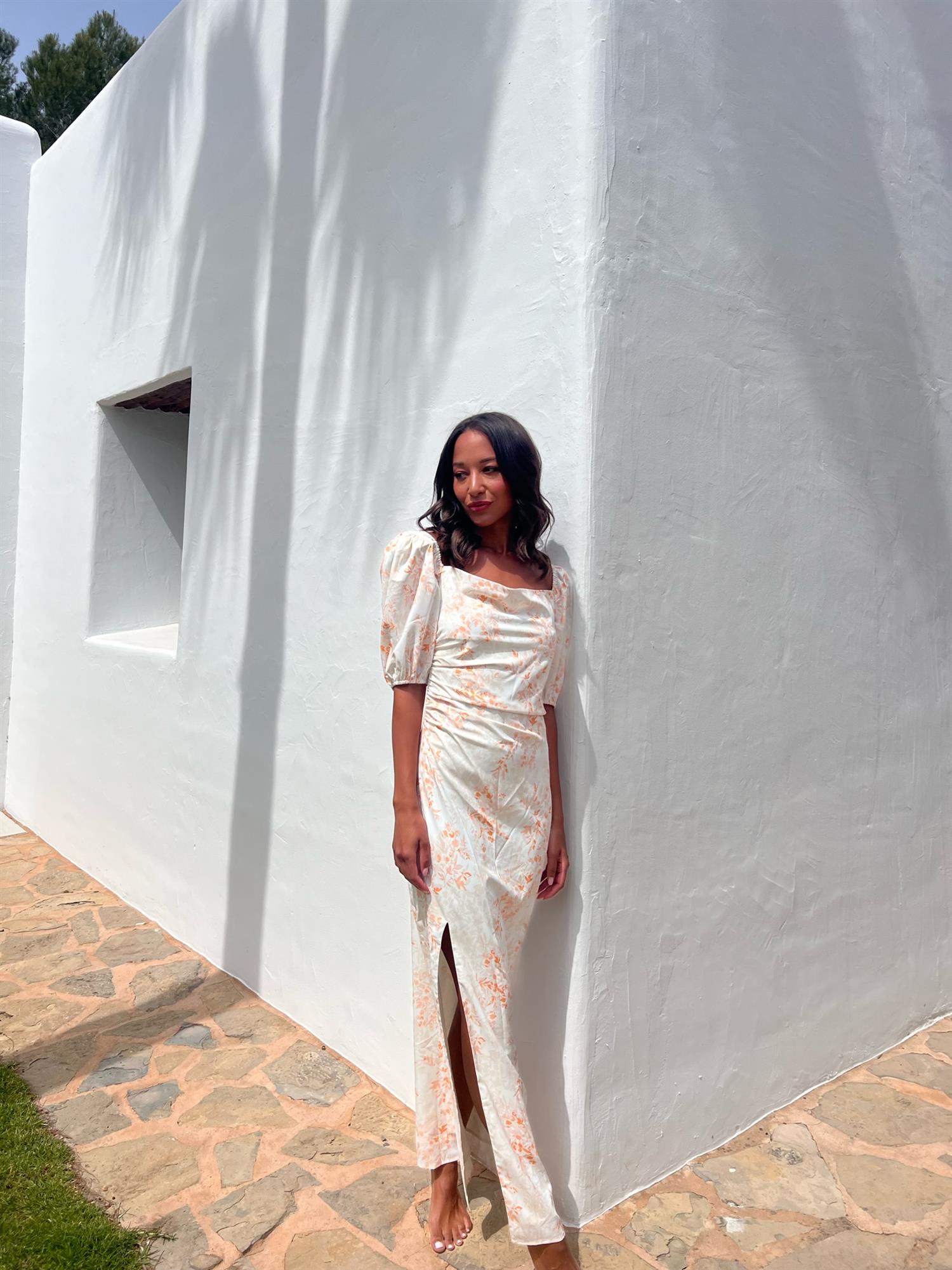 Tia Lune Midi Dress Kjoler