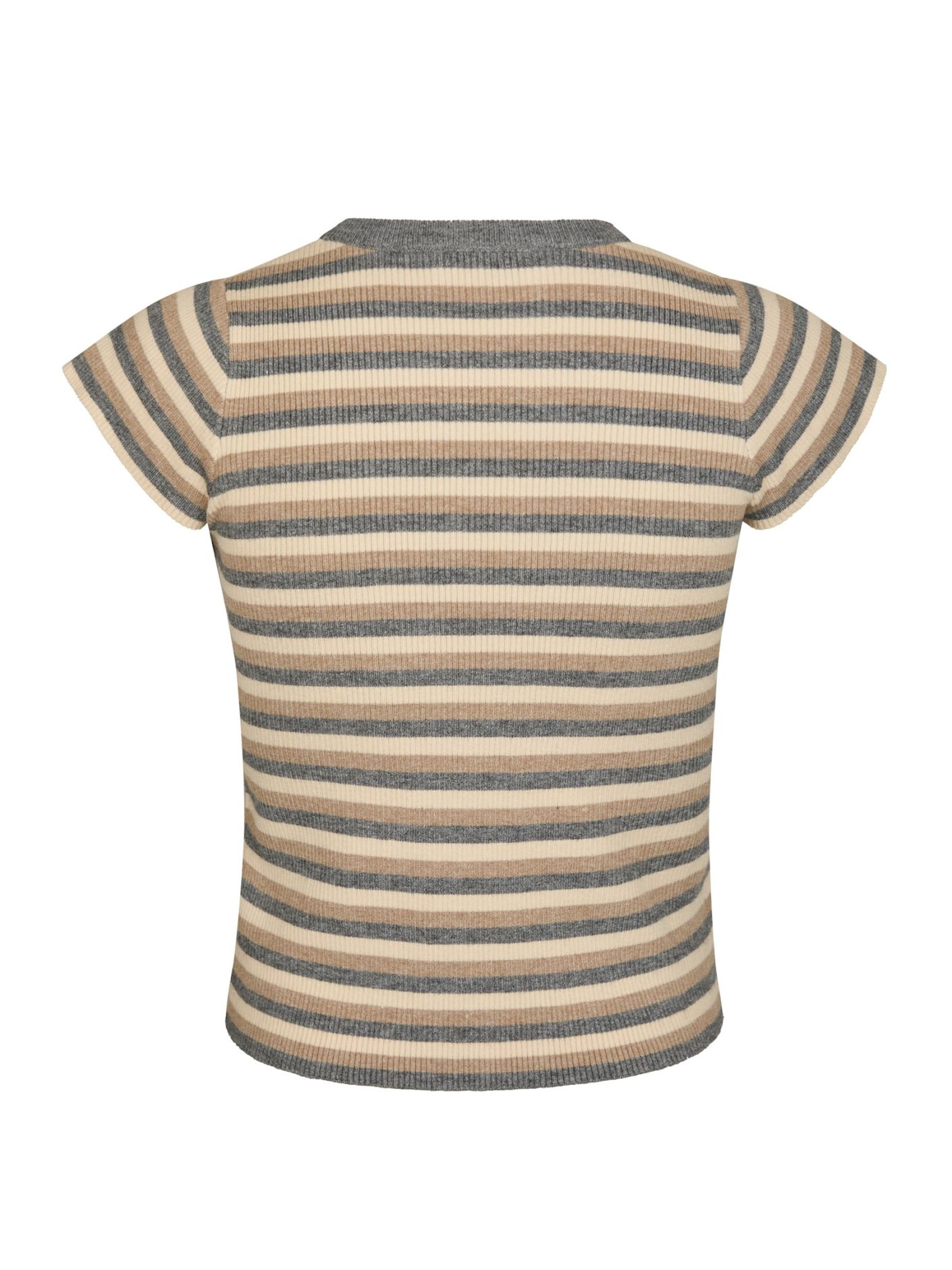 Tirra Simple Stripe Knit Top - Overdeler