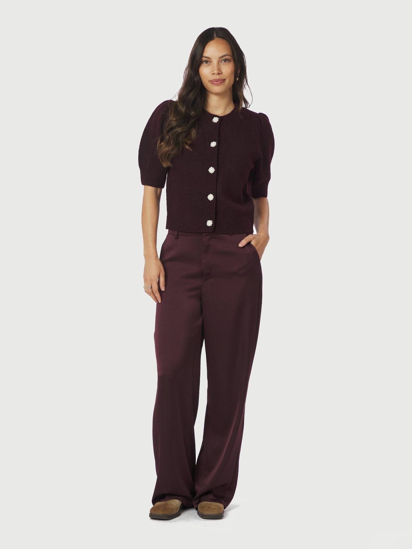 Trudy Deco Knit Cardigan - Overdeler