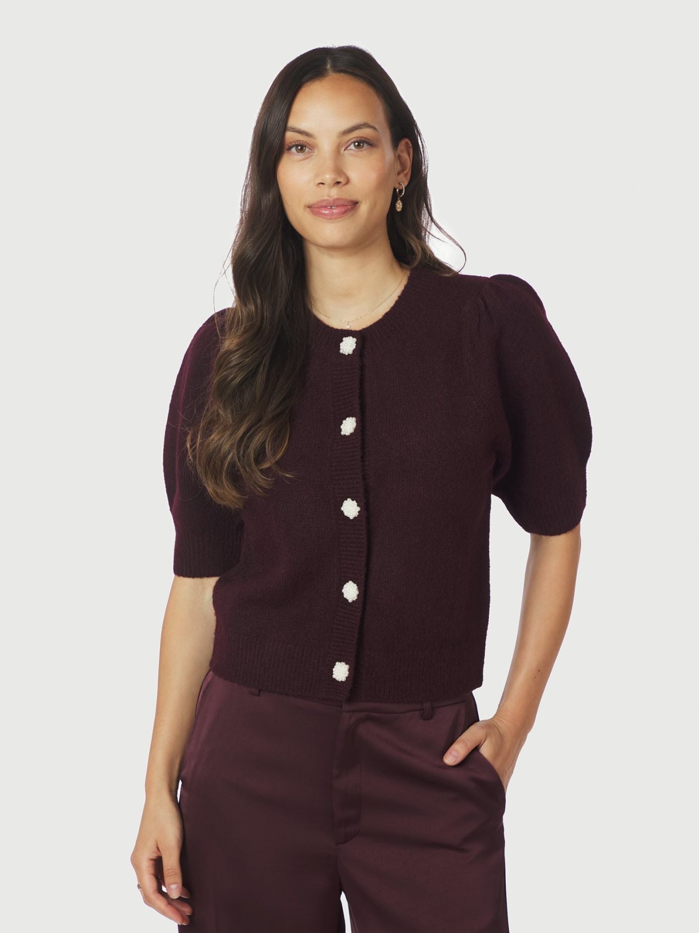 Trudy Deco Knit Cardigan - Overdeler